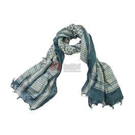 SilverBack Cotton Arab Shemagh Scarf XXL (Foliage green & Tan)