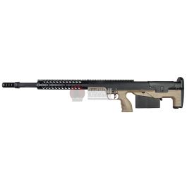 Silverback HTI .50 BMG Airsoft Sniper Rifle (Pull Bolt) Black / FDE (Spring Power)