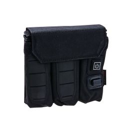 SOETAC 9mm Triple Magazine Warmer Pouch - Black