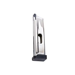 SRC Hi Capa Extended CO2 Magazine (32rds, Silver)