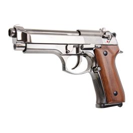 SRC SR92 Fusion M92 GBB Airsoft Pistol w/ Wood Grip