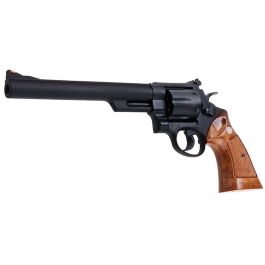 Tanaka S&W M29 8inch Counterbored Steel Finish Ver.3 Gas Revolver - Matt Black