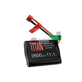 Titan Power 11.1v 2600mah Brick Deans Lithium Ion Battery