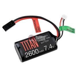 Titan Power 7.4v 2600mah Brick Tamiya Lithium Ion Battery