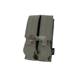 TMC MP7A1 Double Magazine Pouch - Ranger Green