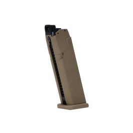 Umarex Glock 17 Gen 5 Green Gas Magazine (French Army Version, 22 rounds, by VFC) - TAN