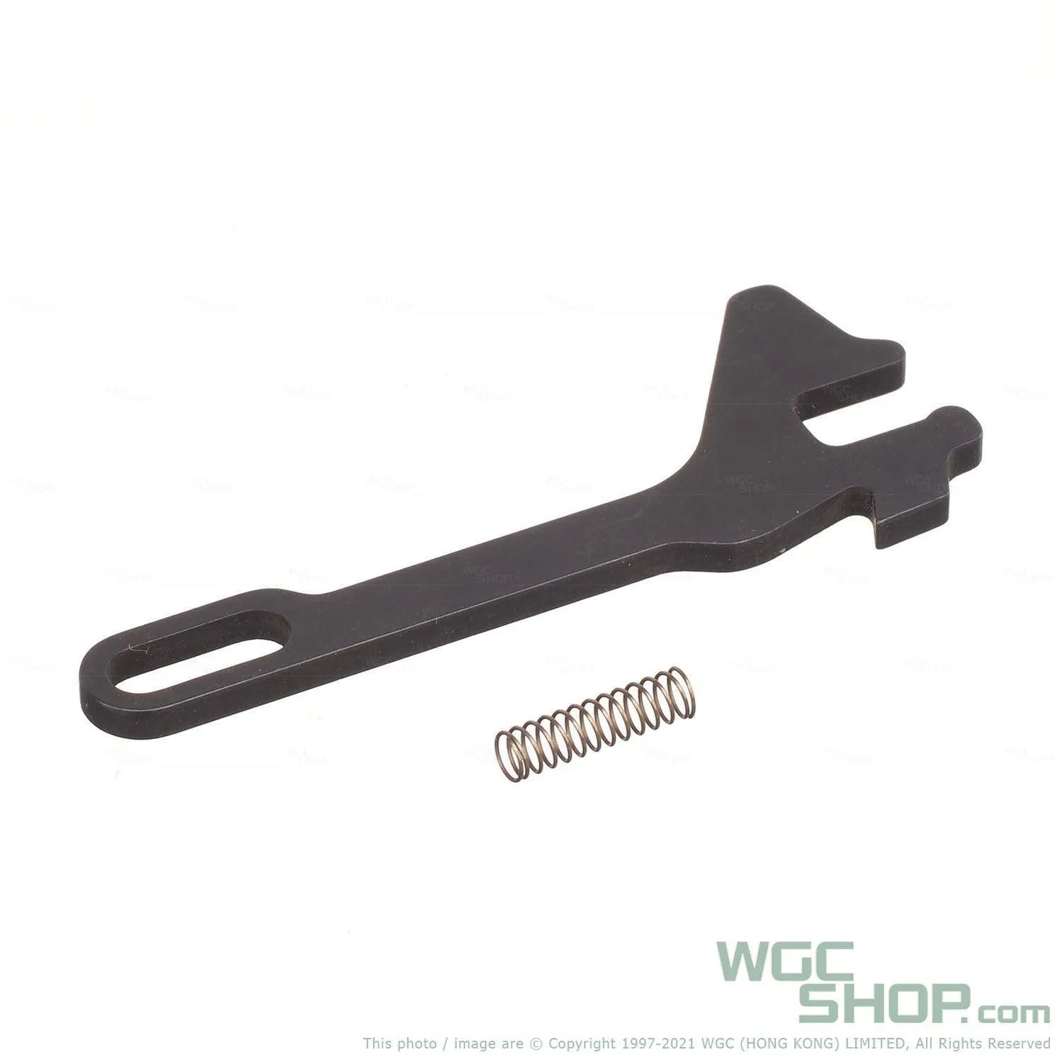 GUNS MODIFY Steel Light Weight Bolt Stop Plate V2 ( Heat Treatment ) for TM / GM / HA MWS GBB Airsof