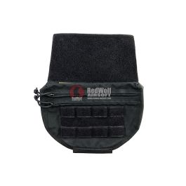 Warrior Assault Systems Drop Down Hook and Loop Utility Pouch - Black