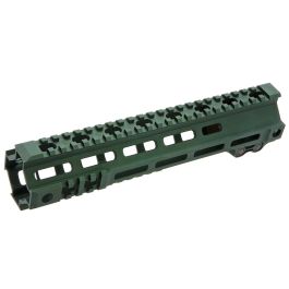 Z-Parts MK4 Rail (Aluminum, 10 inch with Barrel Nut) for Tokyo Marui M4 MWS GBBR Airsoft - OD Green
