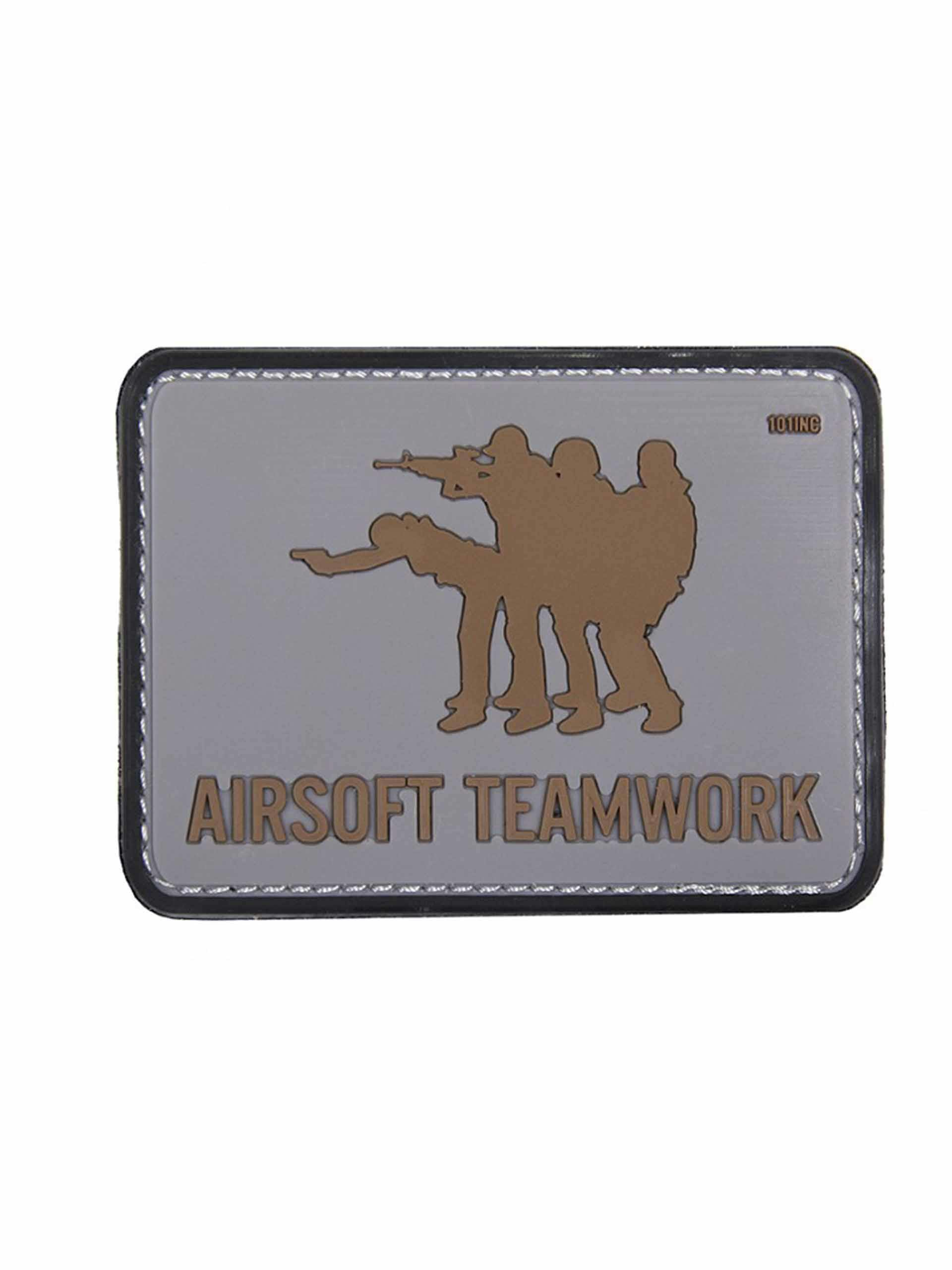 101 Inc. Airsoft Teamwork 3D PVC Patch