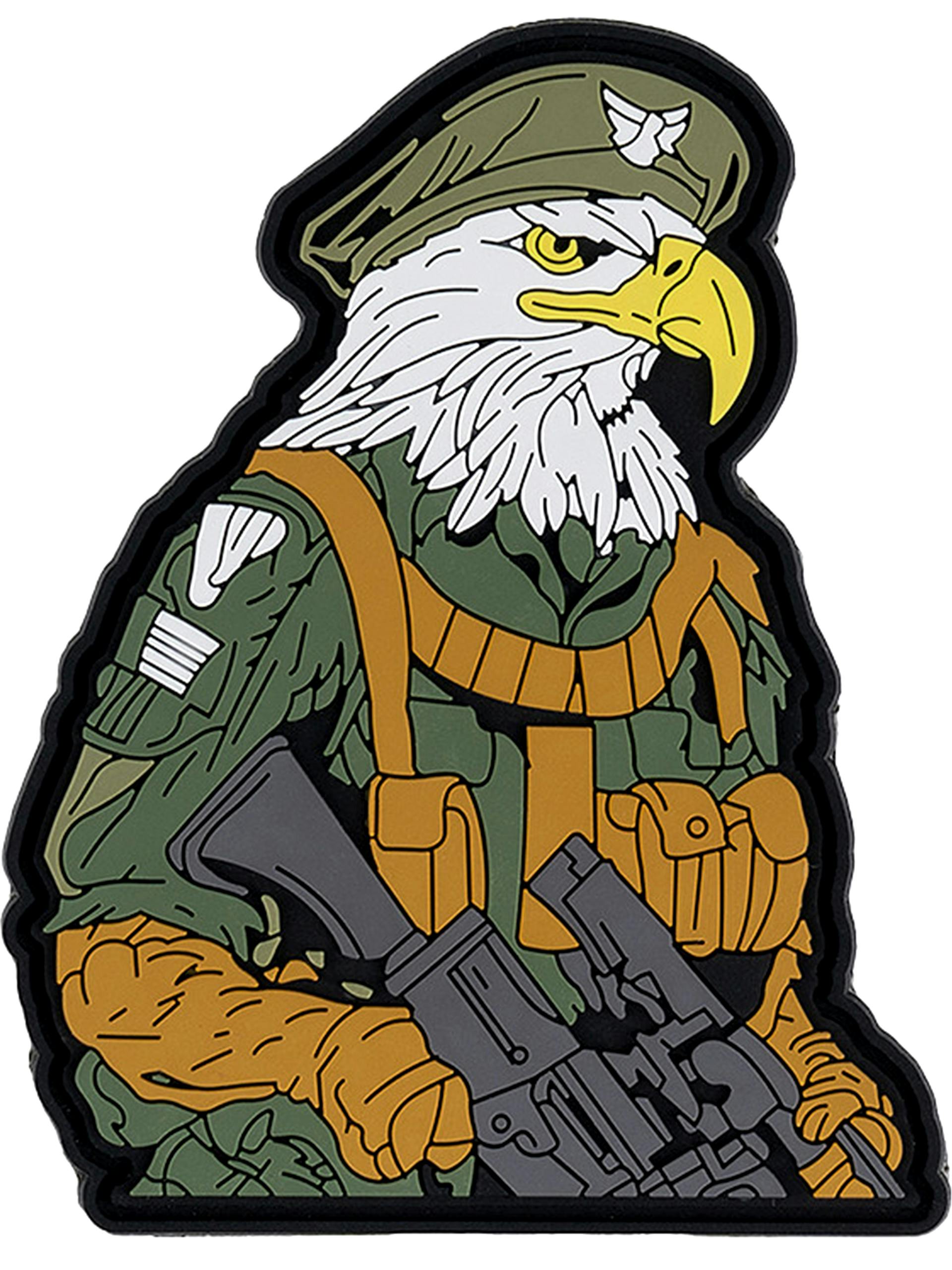 101 Inc. Dangerous Eagle 3D PVC Patch