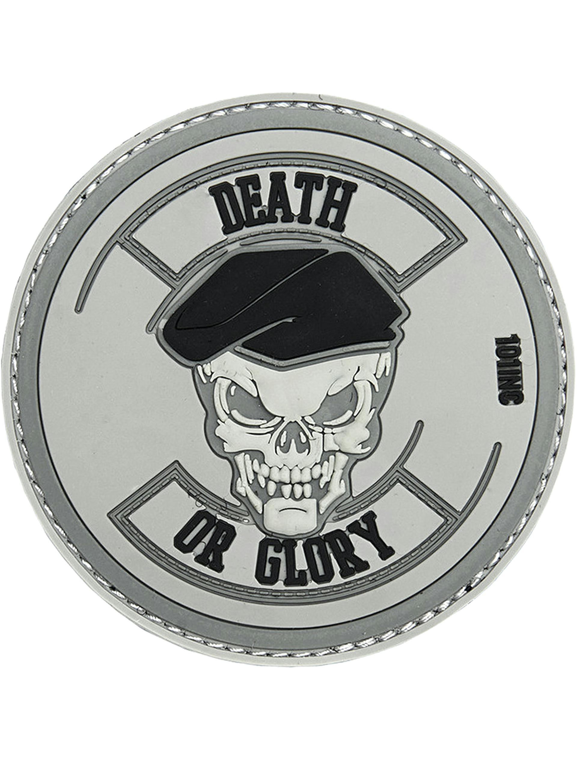 101 Inc. Death Or Glory 3D PVC Patch