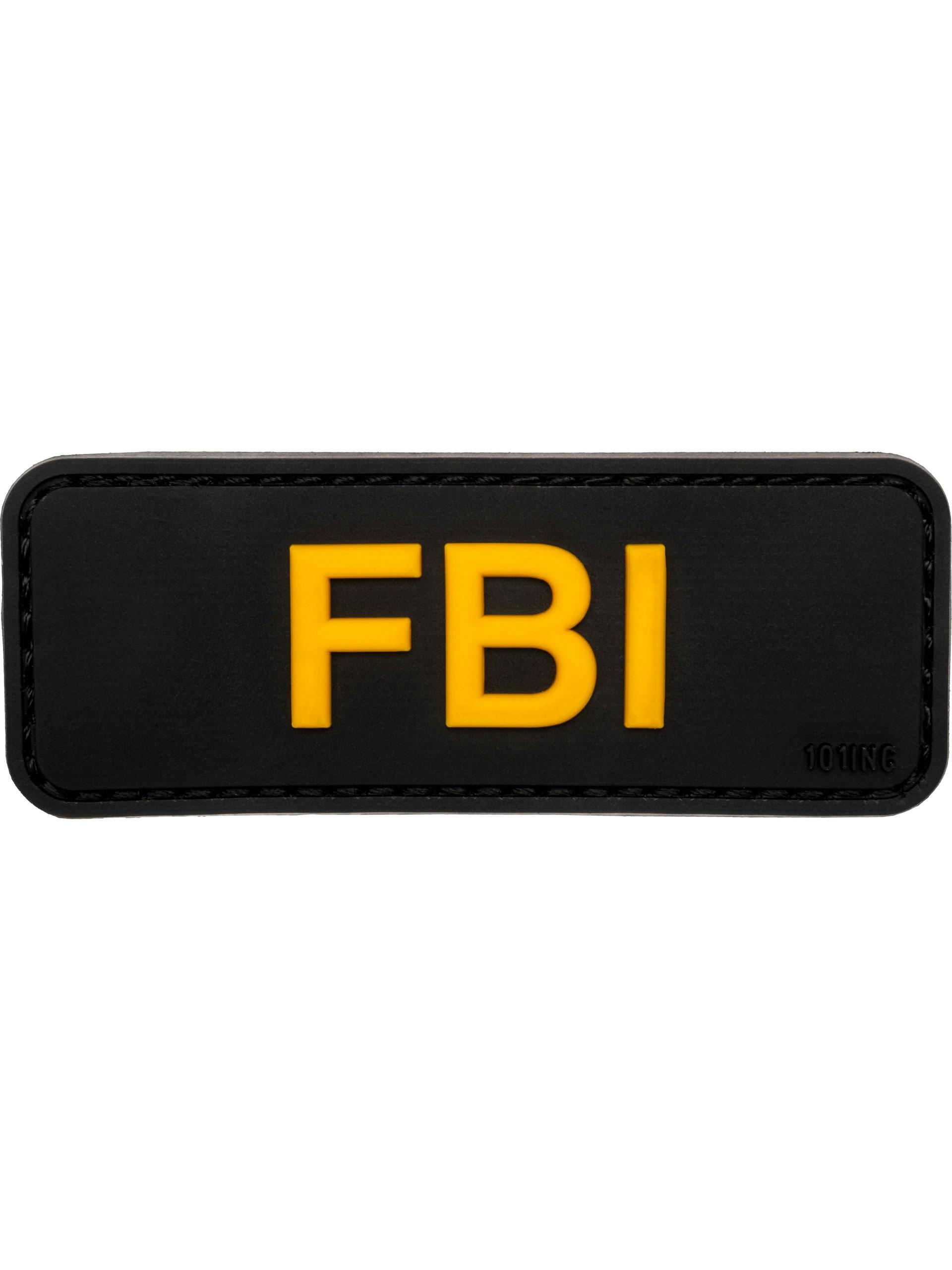 101 Inc. FBI 3D PVC Patch