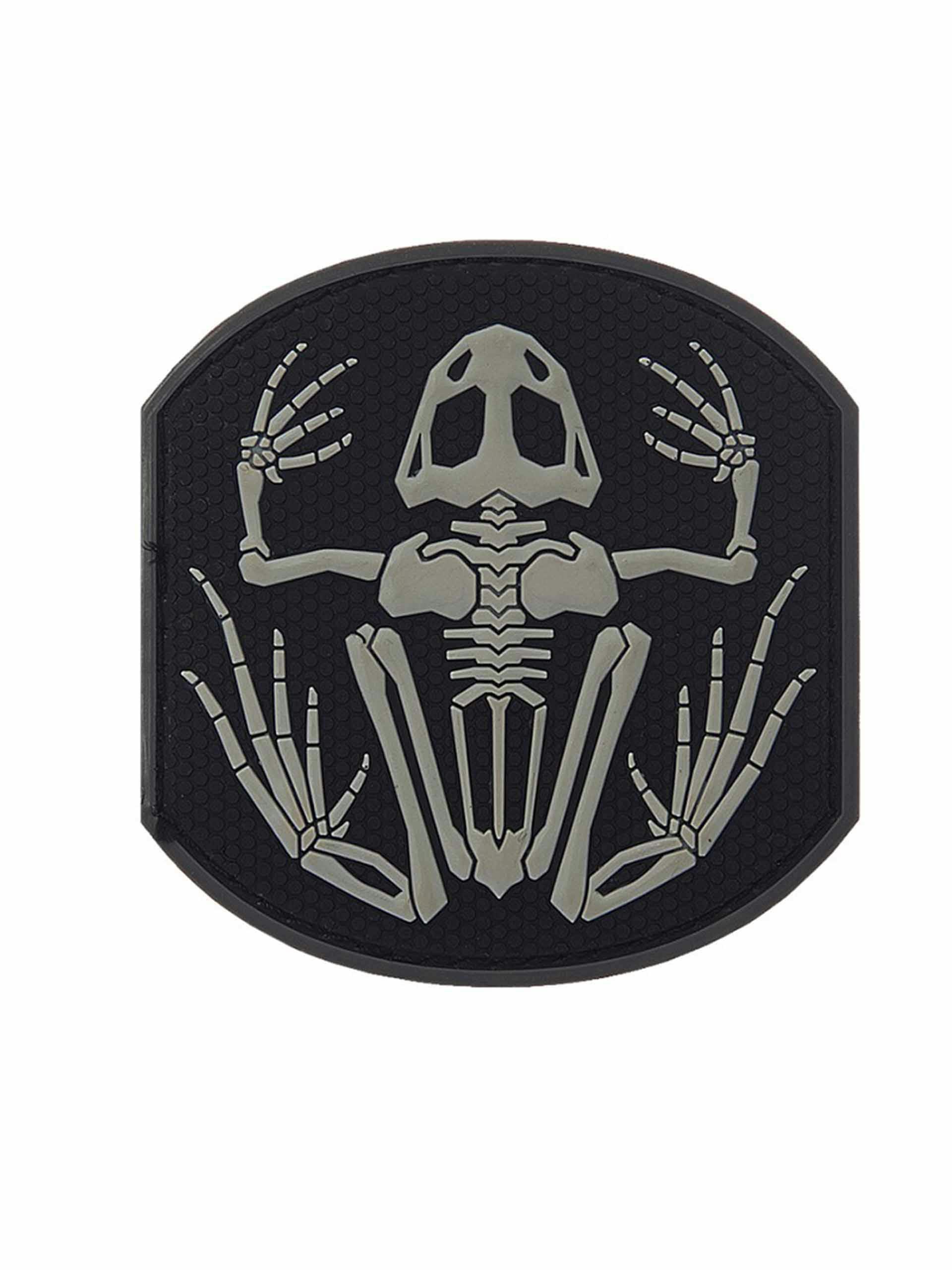 101 Inc. Frog Skeleton 3D PVC Patch