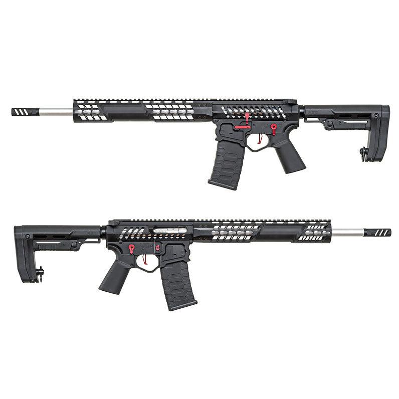 APS F-1 Electric Airsoft ( AEG ) - RS-2 Stock / eSilver Edge