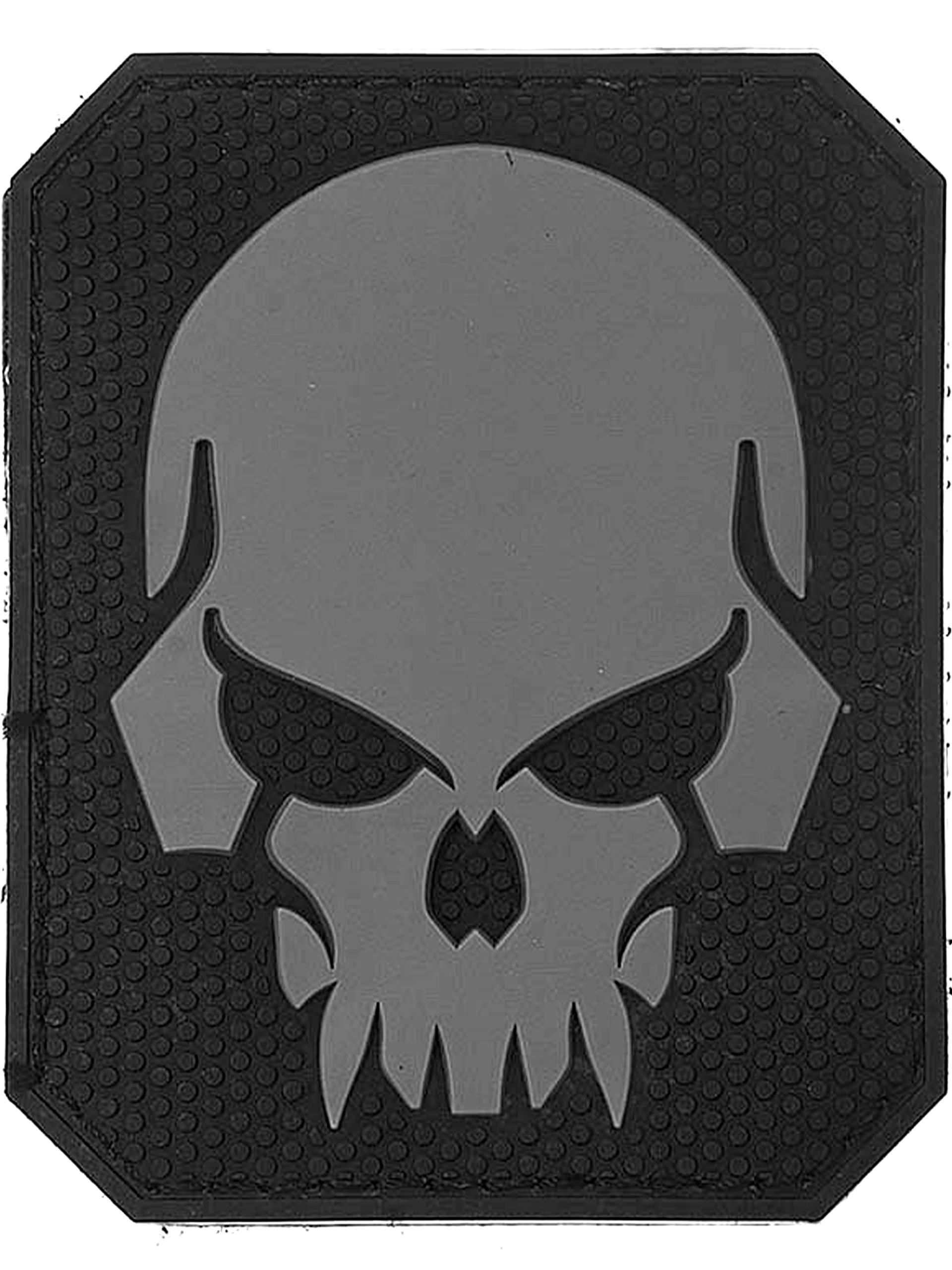 101 Inc. Pirate Skull 3D PVC Patch