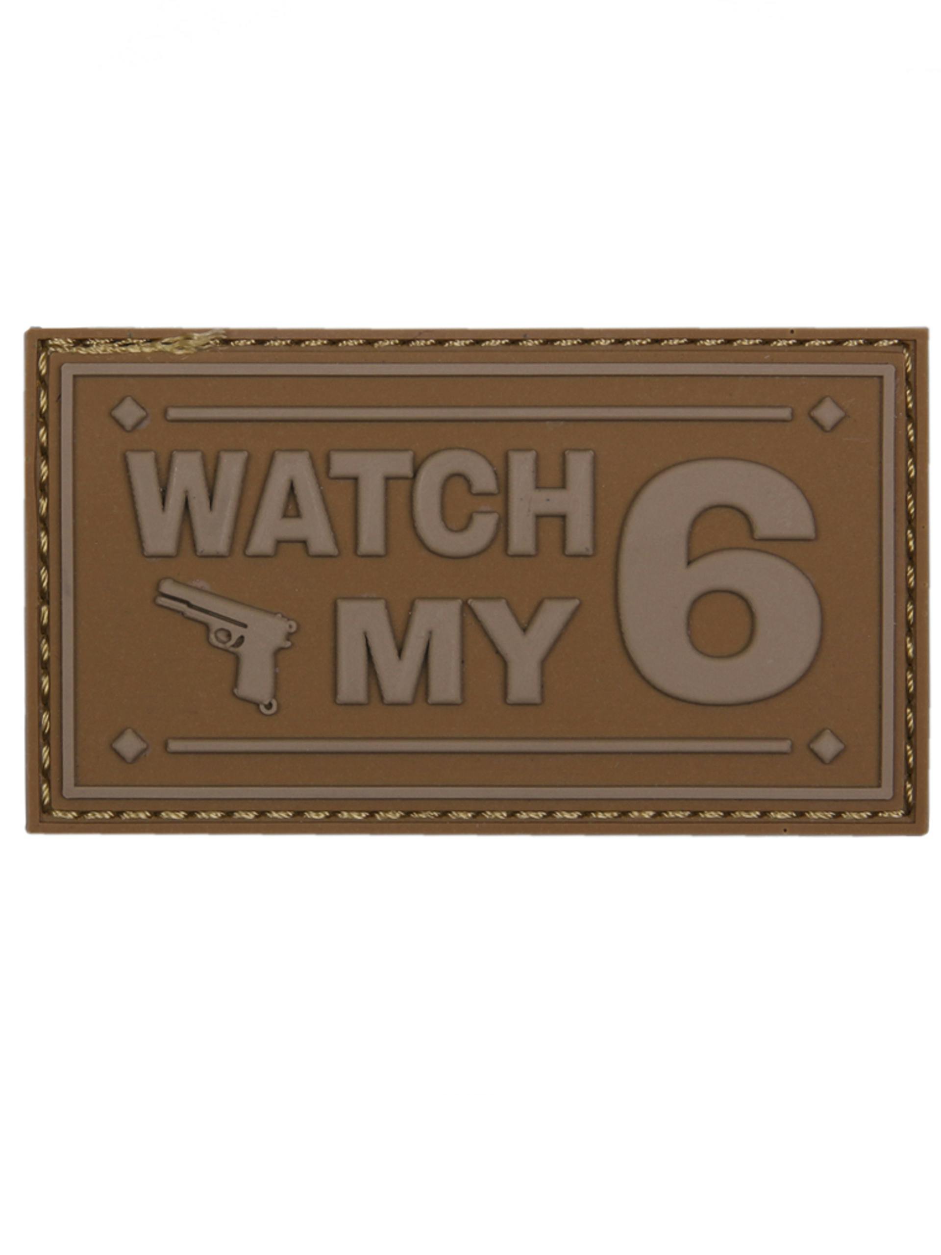 101 Inc. Watch My Six 3D PVC Patch