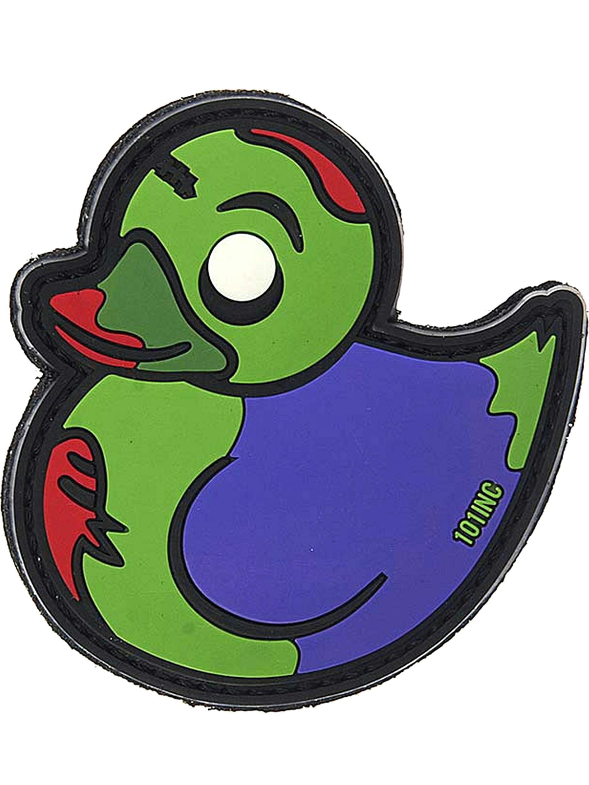 101 Inc. Zombie Duck 3D PVC Patch