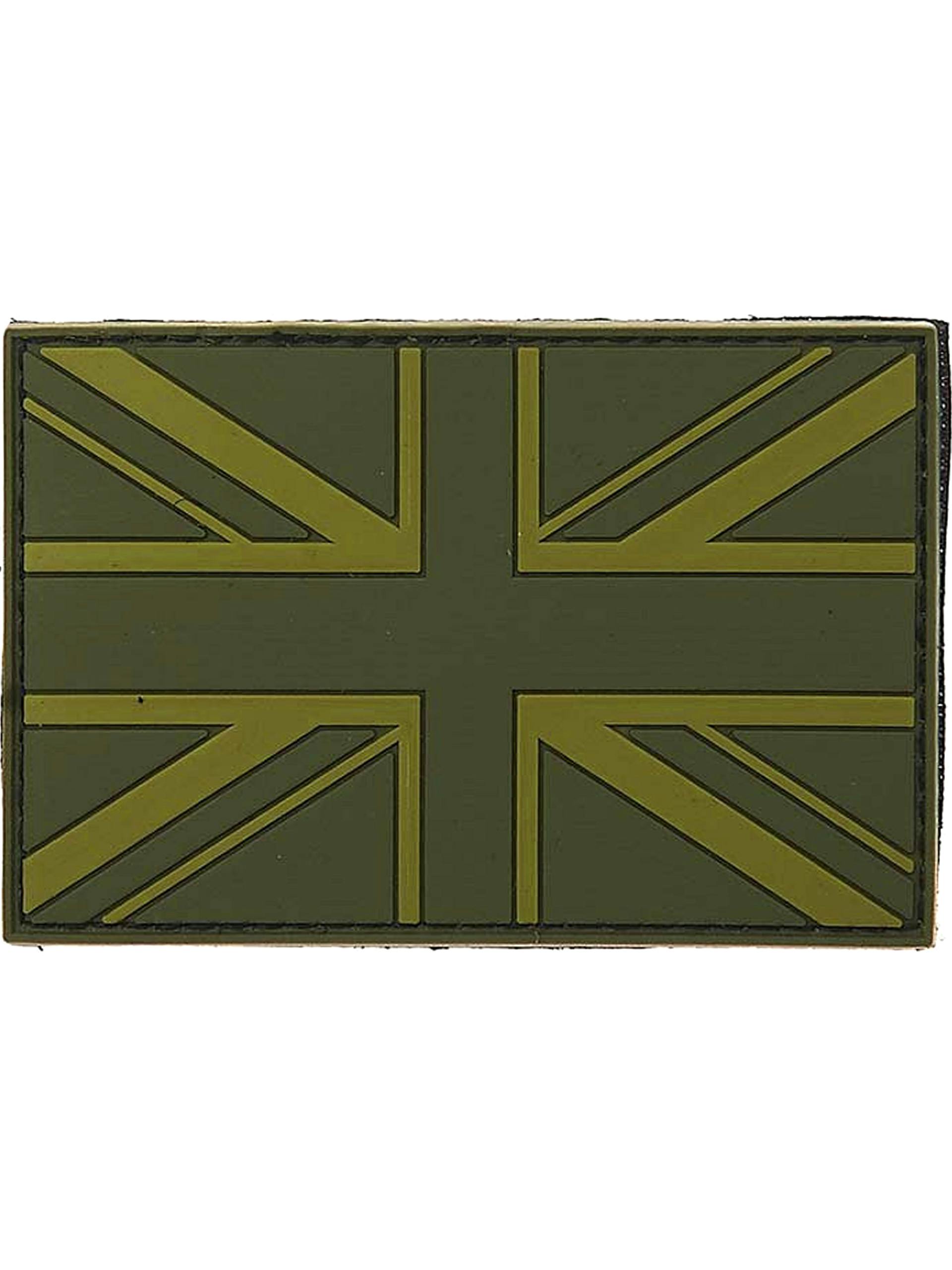 101 Inc. United Kingdom 3D PVC Patch; Subdued