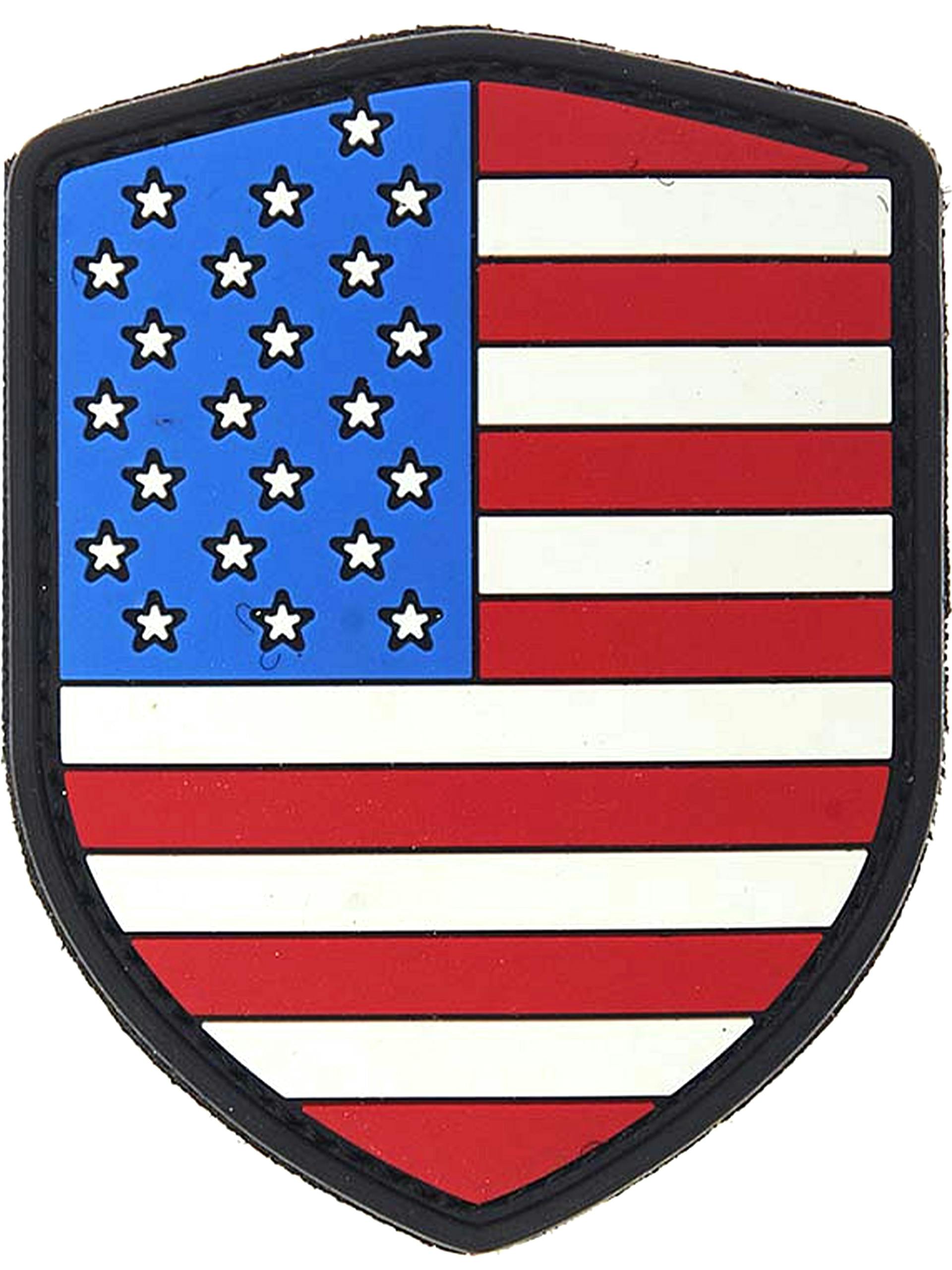 101 Inc. USA Shield 3D PVC Patch