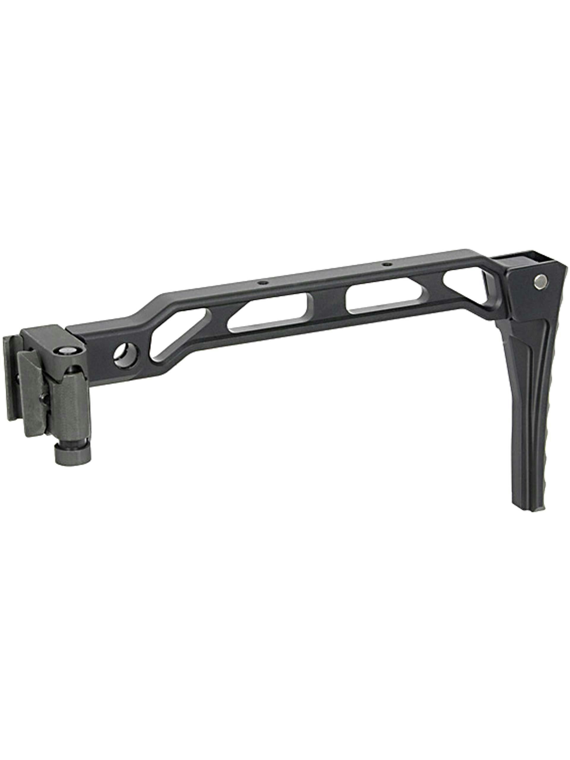 5KU 1913/20mm Picatinny Folding Skeleton Stock w/Folding Butt Plate