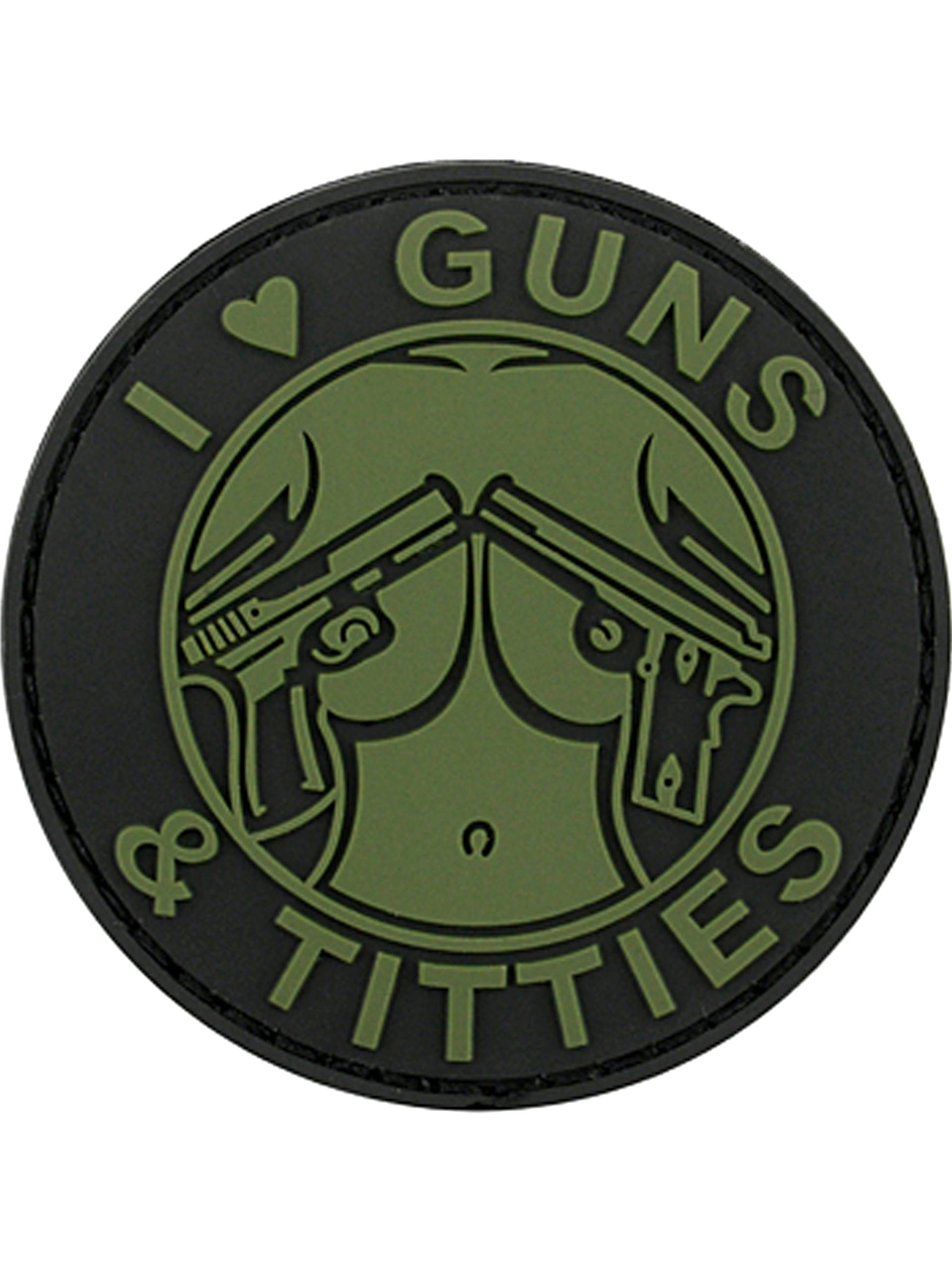 8Fields Tactical Guns & Titties PVC Patch