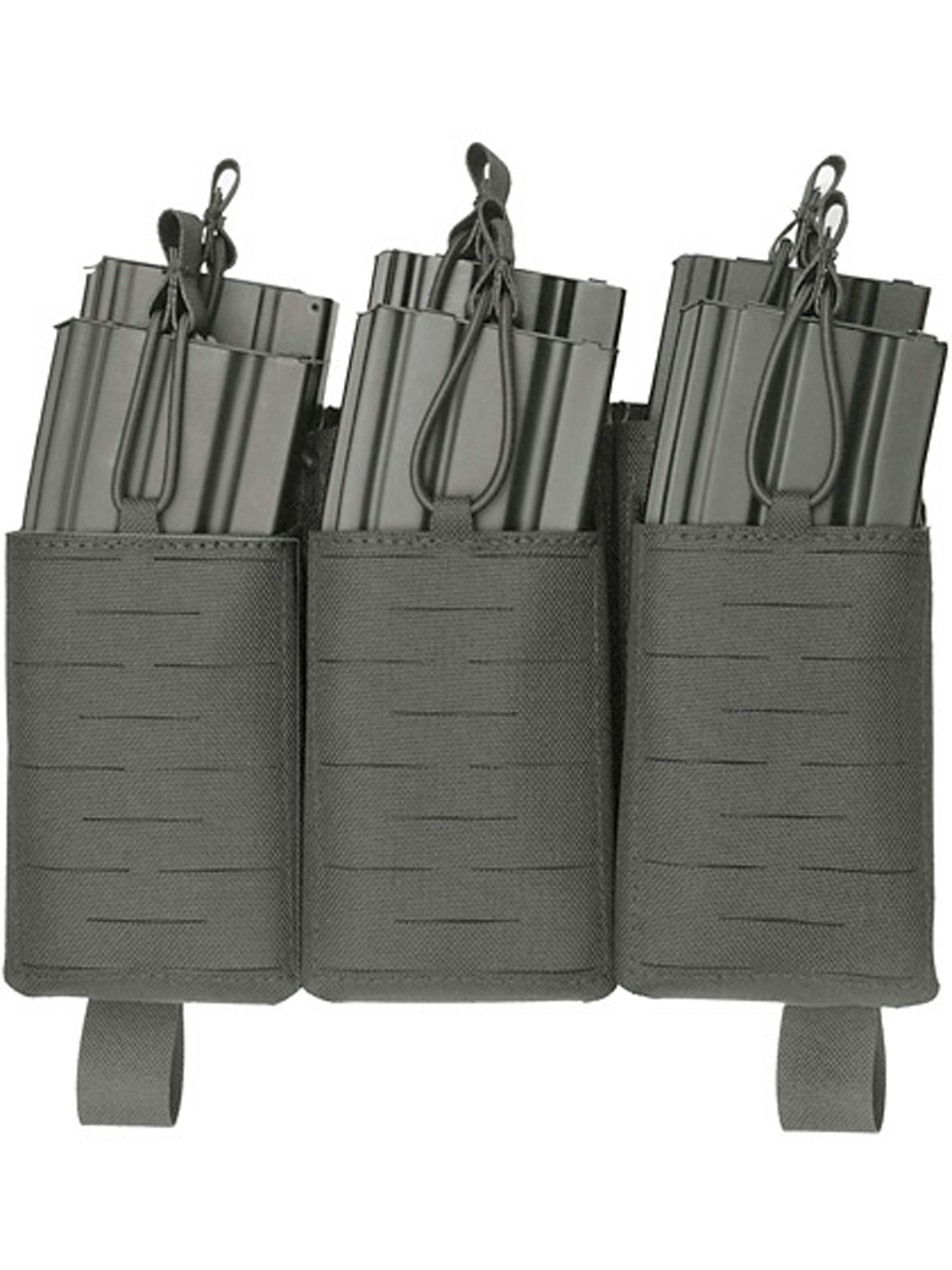 8Fields Tactical Laser-Cut Buckle Up AK/AR Placard/Pouch; 6 Mags