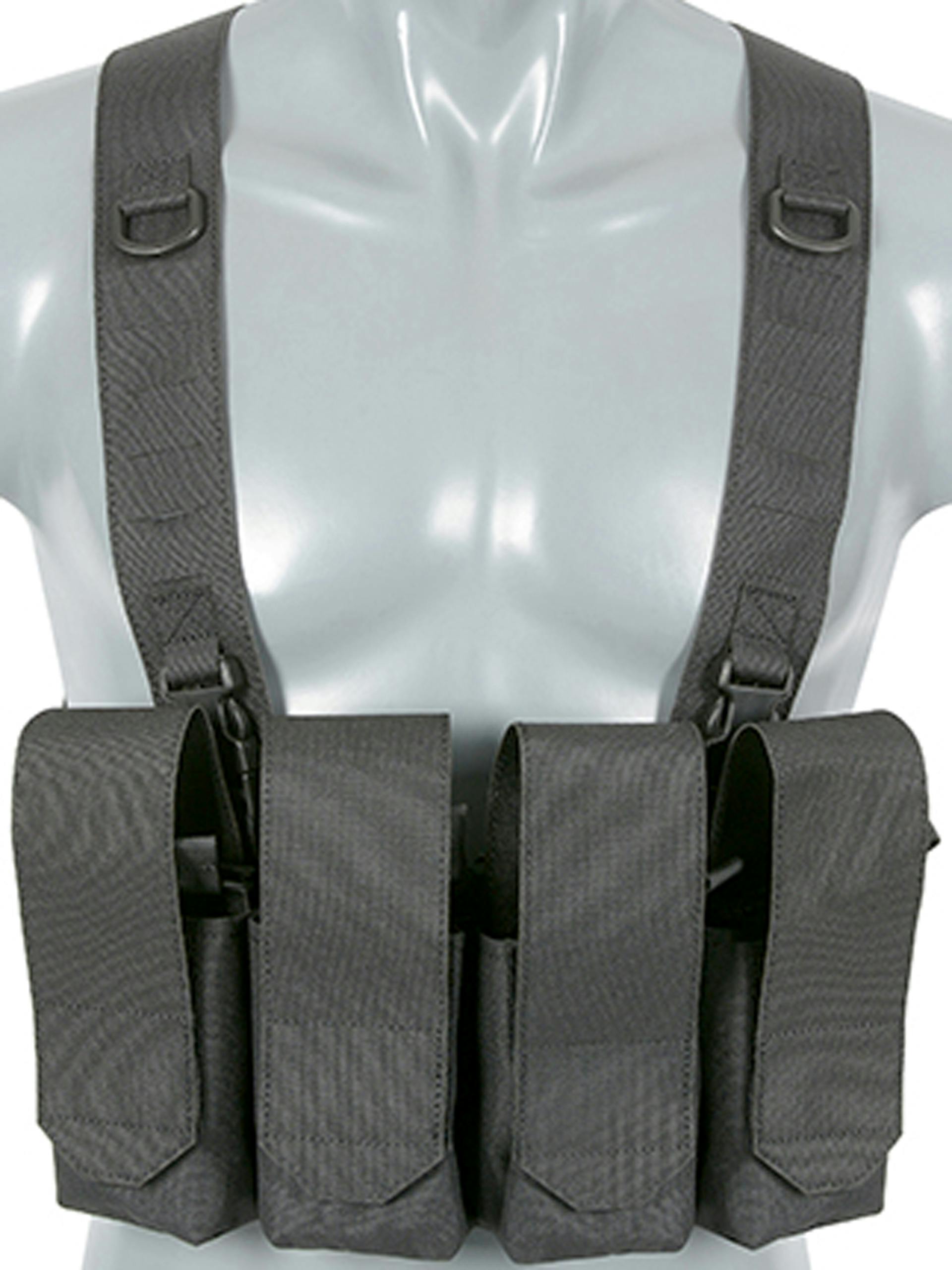 8Fields Tactical Laser-Cut Chest Rig with AR/AK Pouches