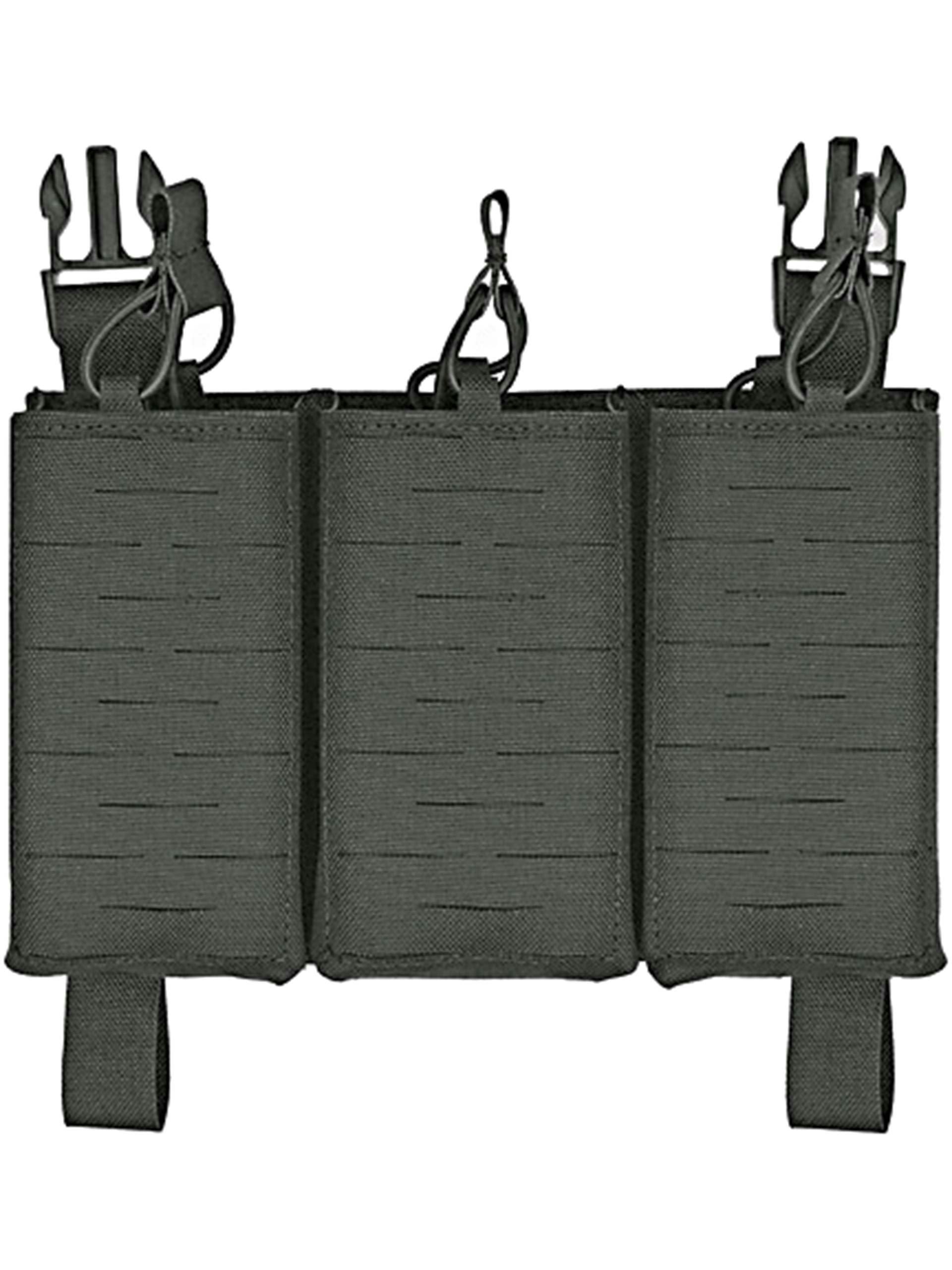 8Fields Tactical Laser-Cut Triple AK / M4 Buckle-Up Magazine Placard/Pouch