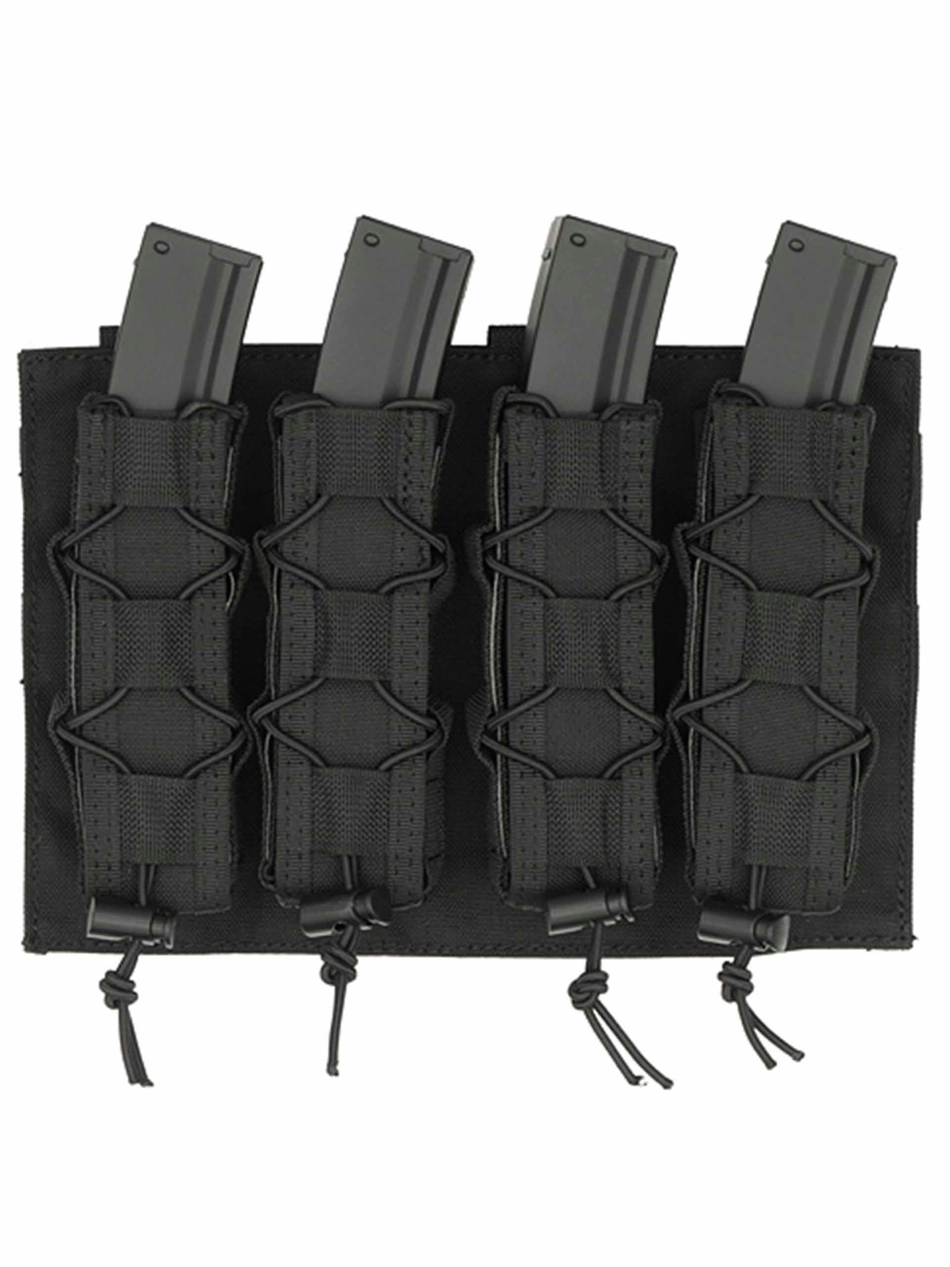 8Fields Tactical MOLLE Quad SMG-5/UTR45/UMP/AR-9/VMP-1 Magazine Pouch