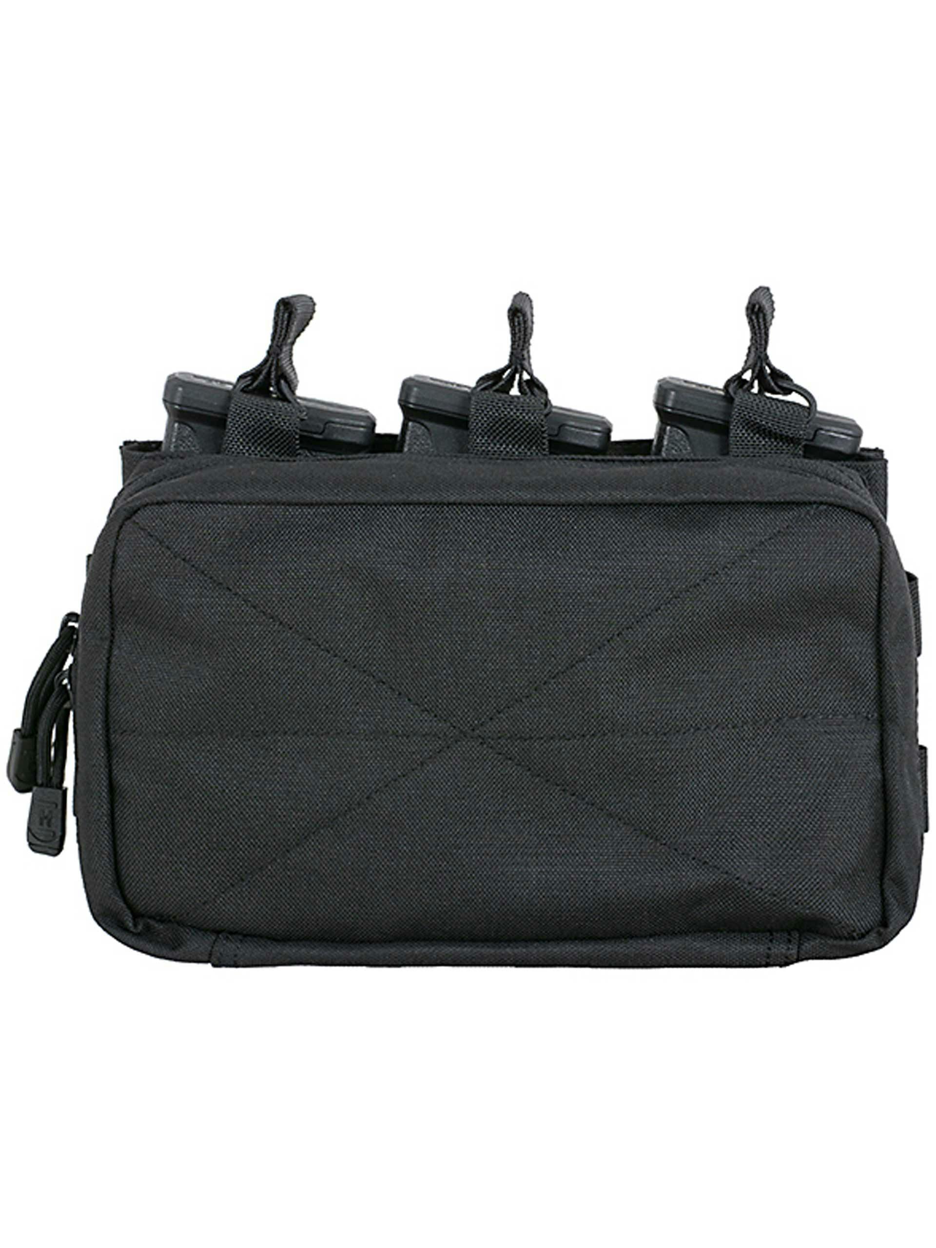 8Fields Tactical MOLLE Triple STANAG Rifle Mag/GP Pouch