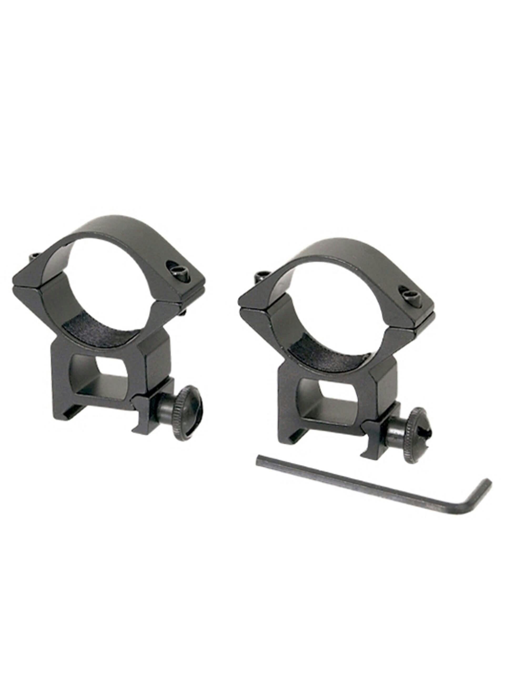 PCS High 30mm Mounting Rings for RIS Rails