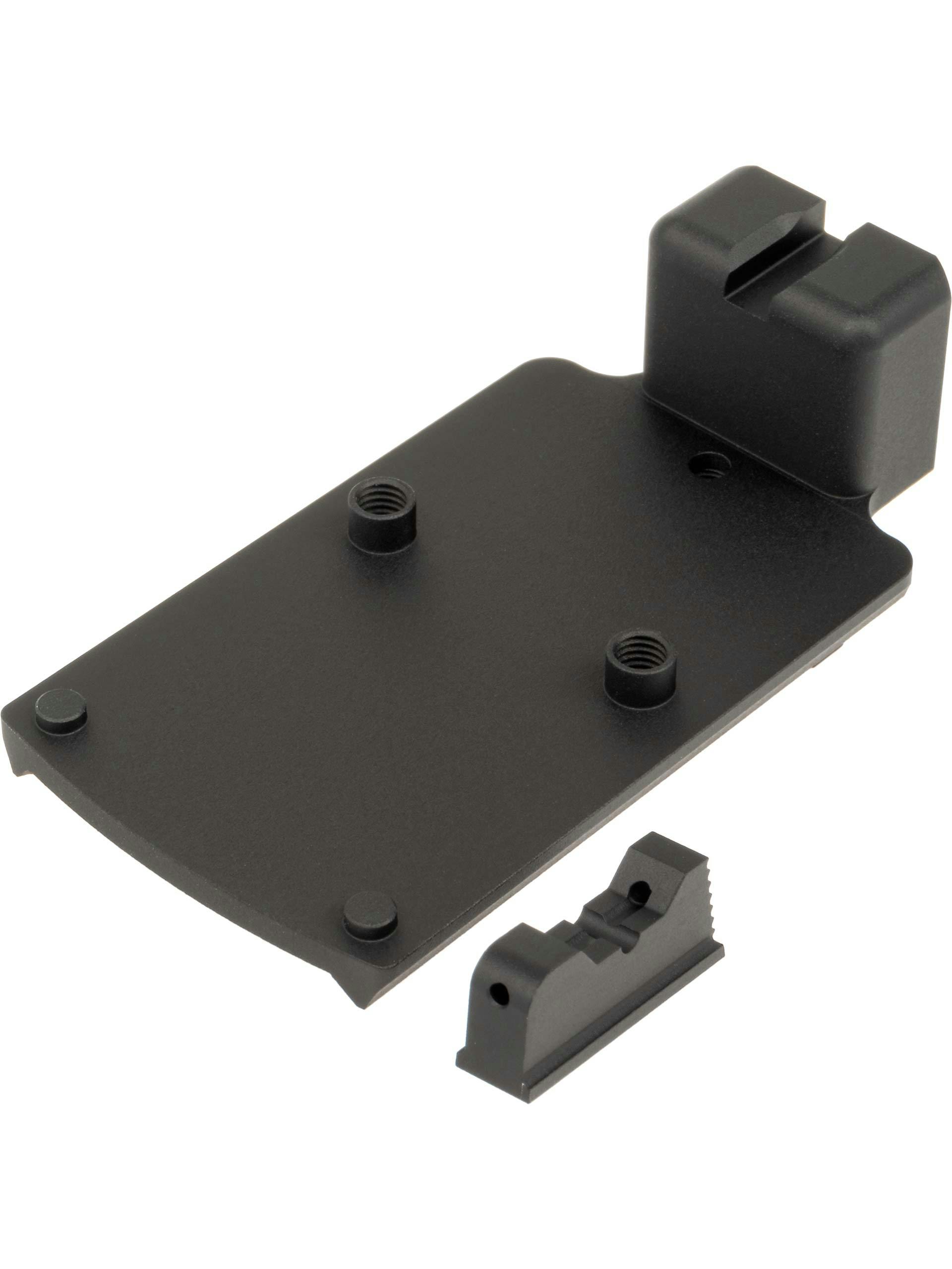 Airsoft Artisan RMR Mount w/ Front & Rear Sight for Tokyo Marui EU17/26 GBB