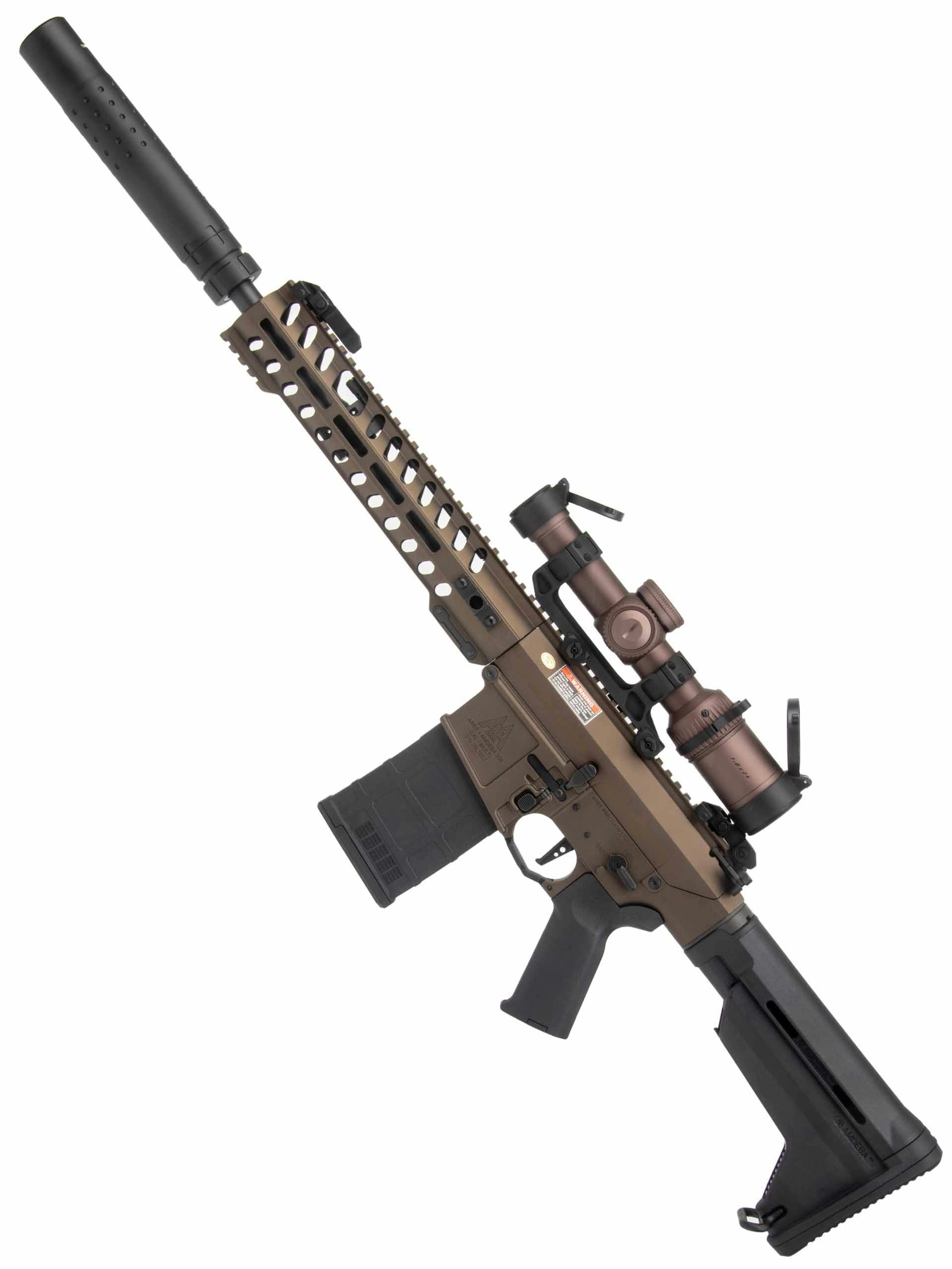 Ares AR-308M Deluxe Version AEG Rifle DMR Set w/Hard Rifle Case