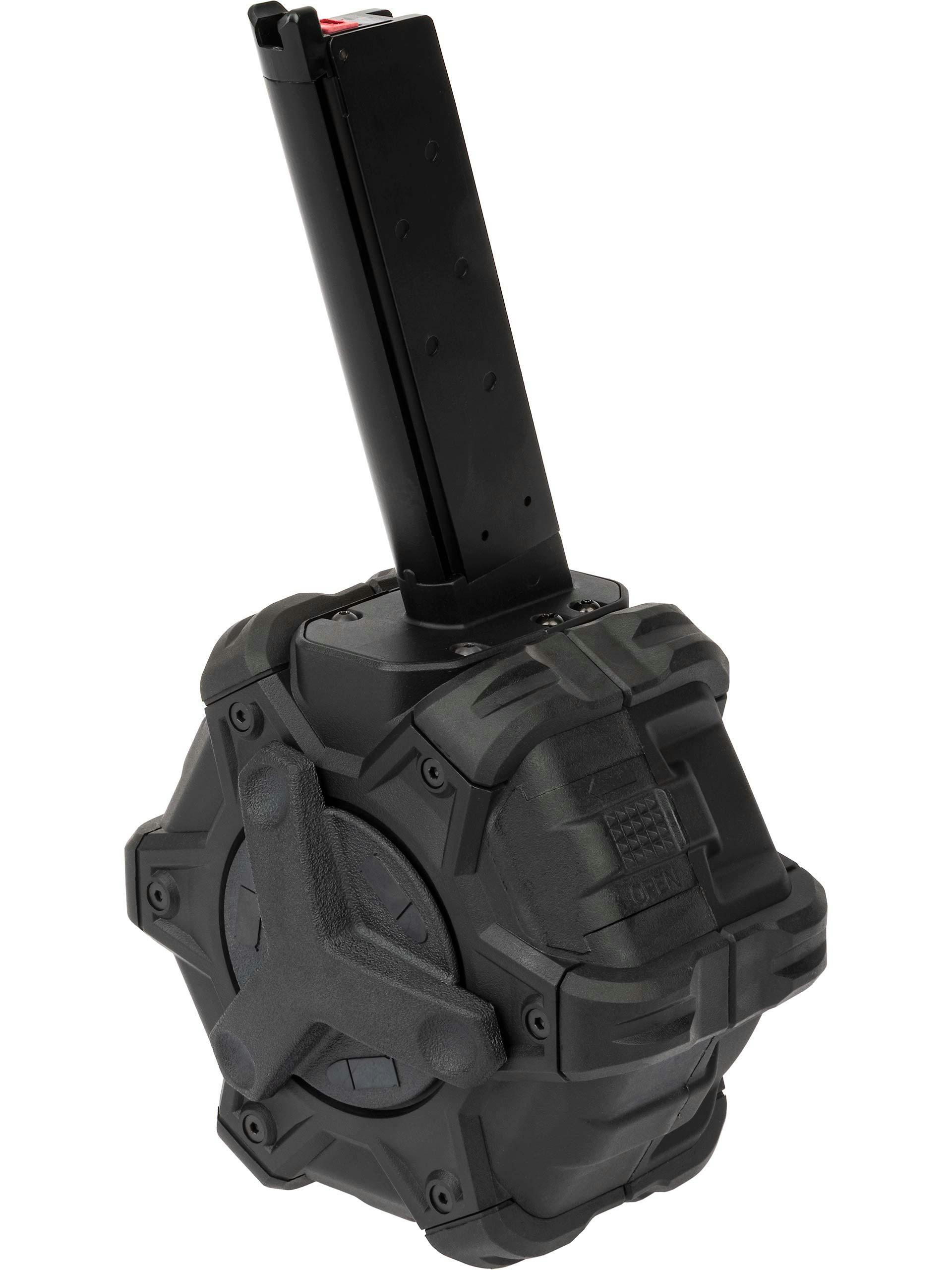 Armorer Works 350rnd Adaptive Drum Magazine for AW / WE 1911 GBBs