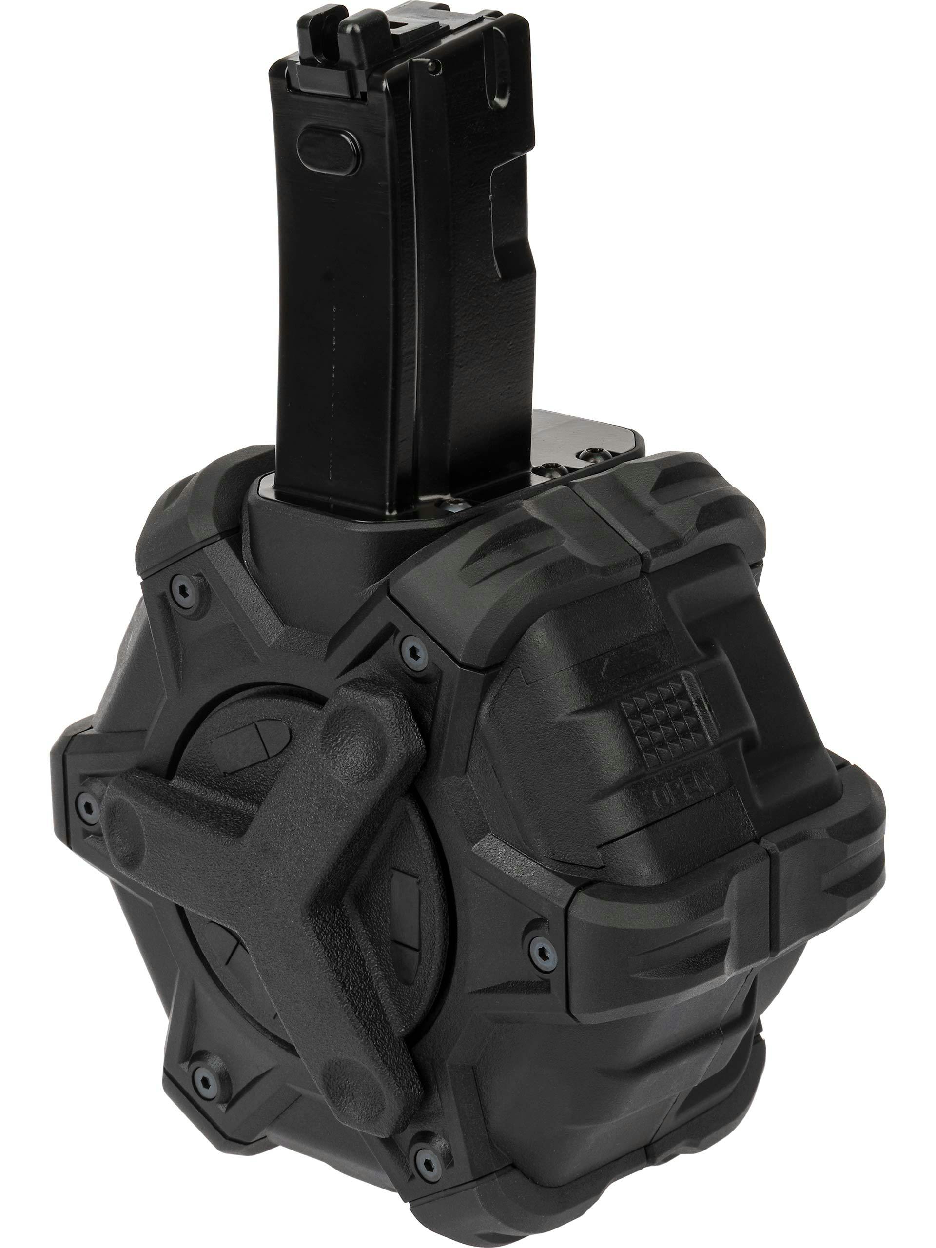 Armorer Works 350rnd Adaptive Drum Magazine for Gas Apache SMG-5s