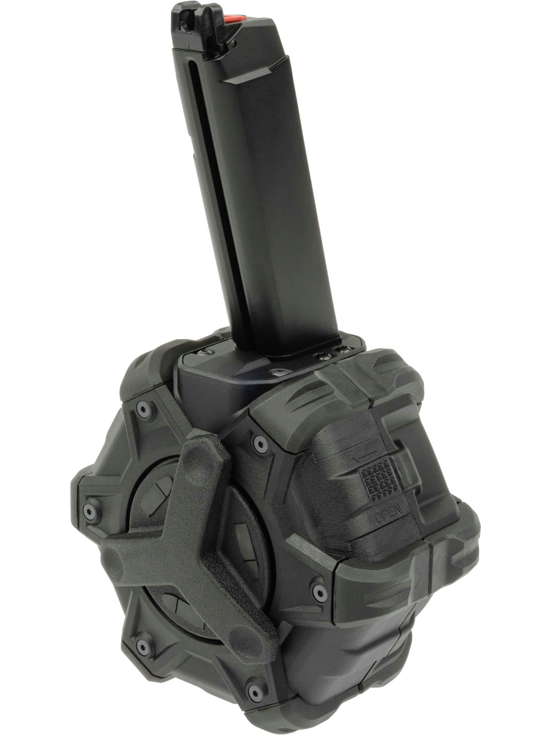 Armorer Works 350rnd Gas Drum Magazine for WE Galaxy EU Series