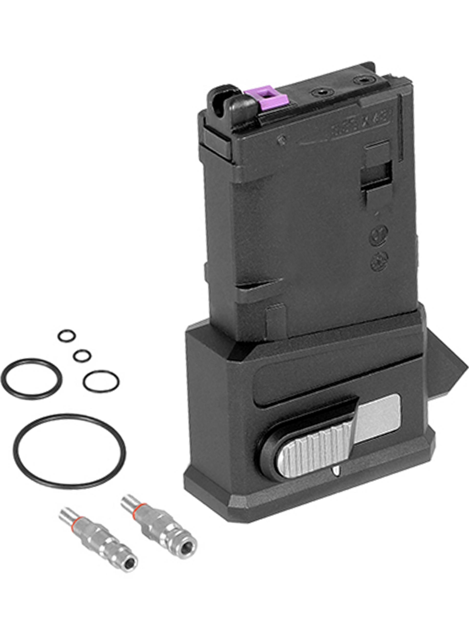 Army Armament HPA P30 Adapter for M4/AR-15 AEG Magazines; CGS/MWS GBBR