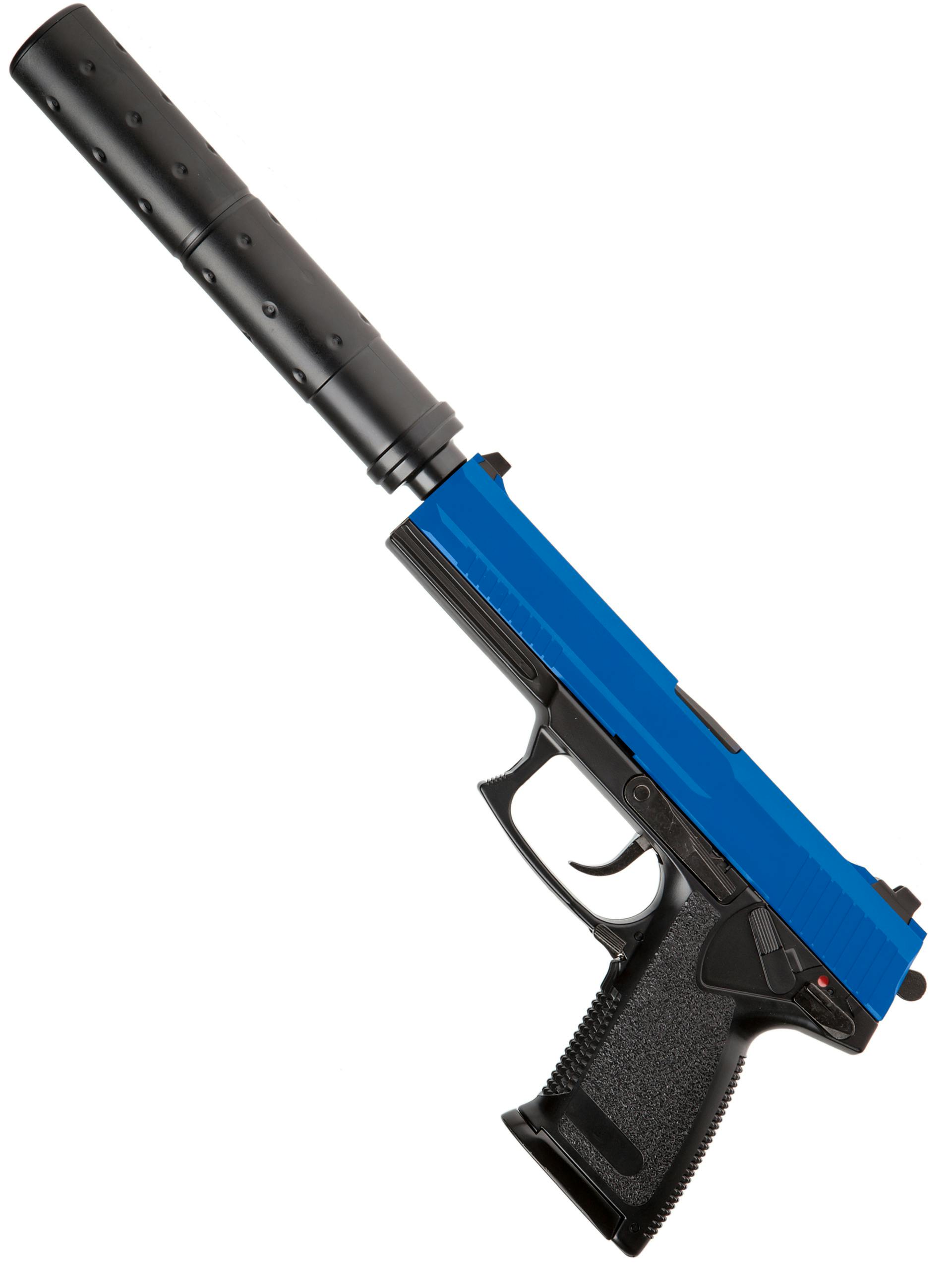ASG MK23 Socom Airsoft Pistol with Silencer; Pre Two-Tone Blue