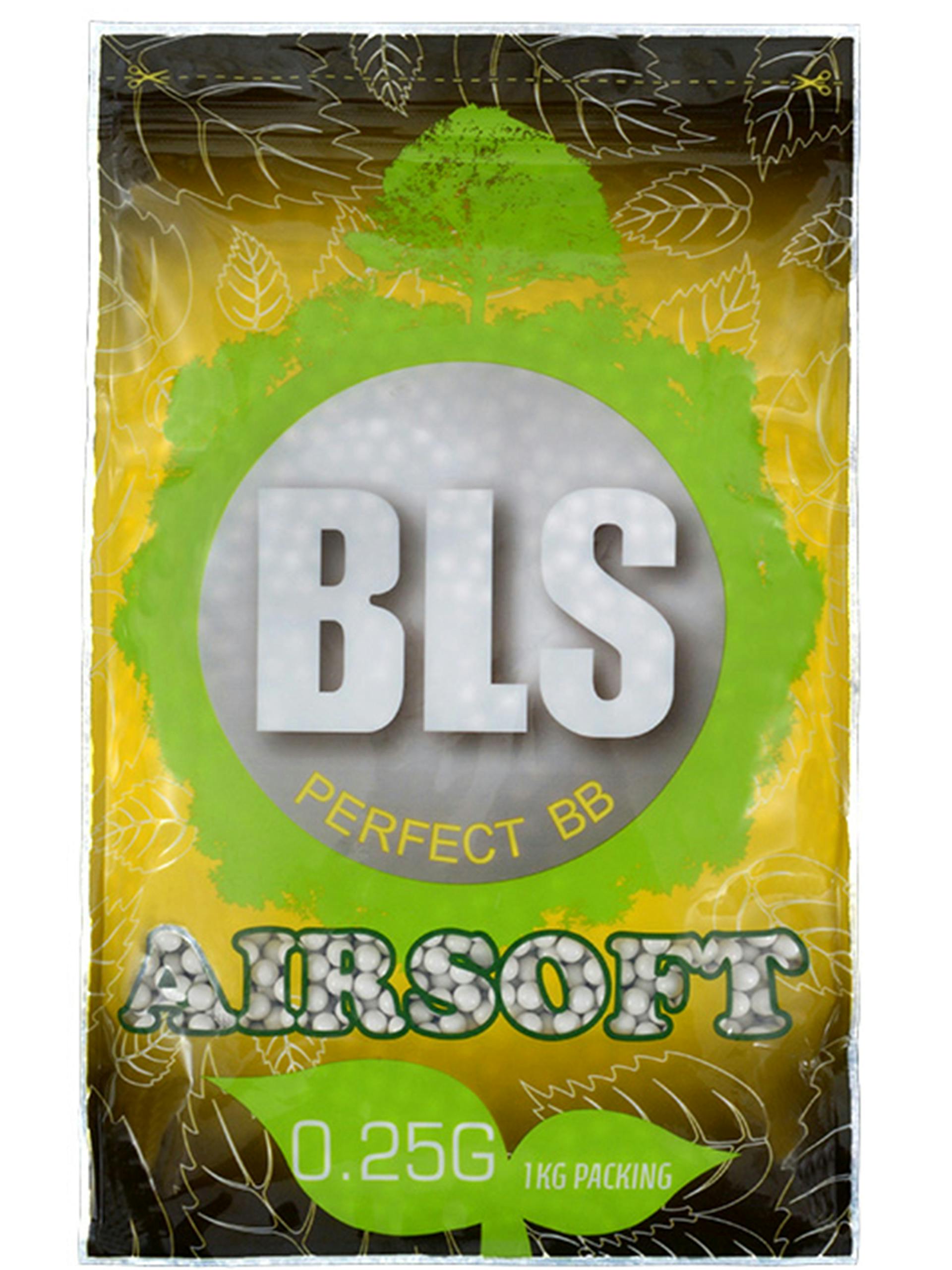 BLS 0.25g 6mm Perfect BIO BBs; 1KG Bag