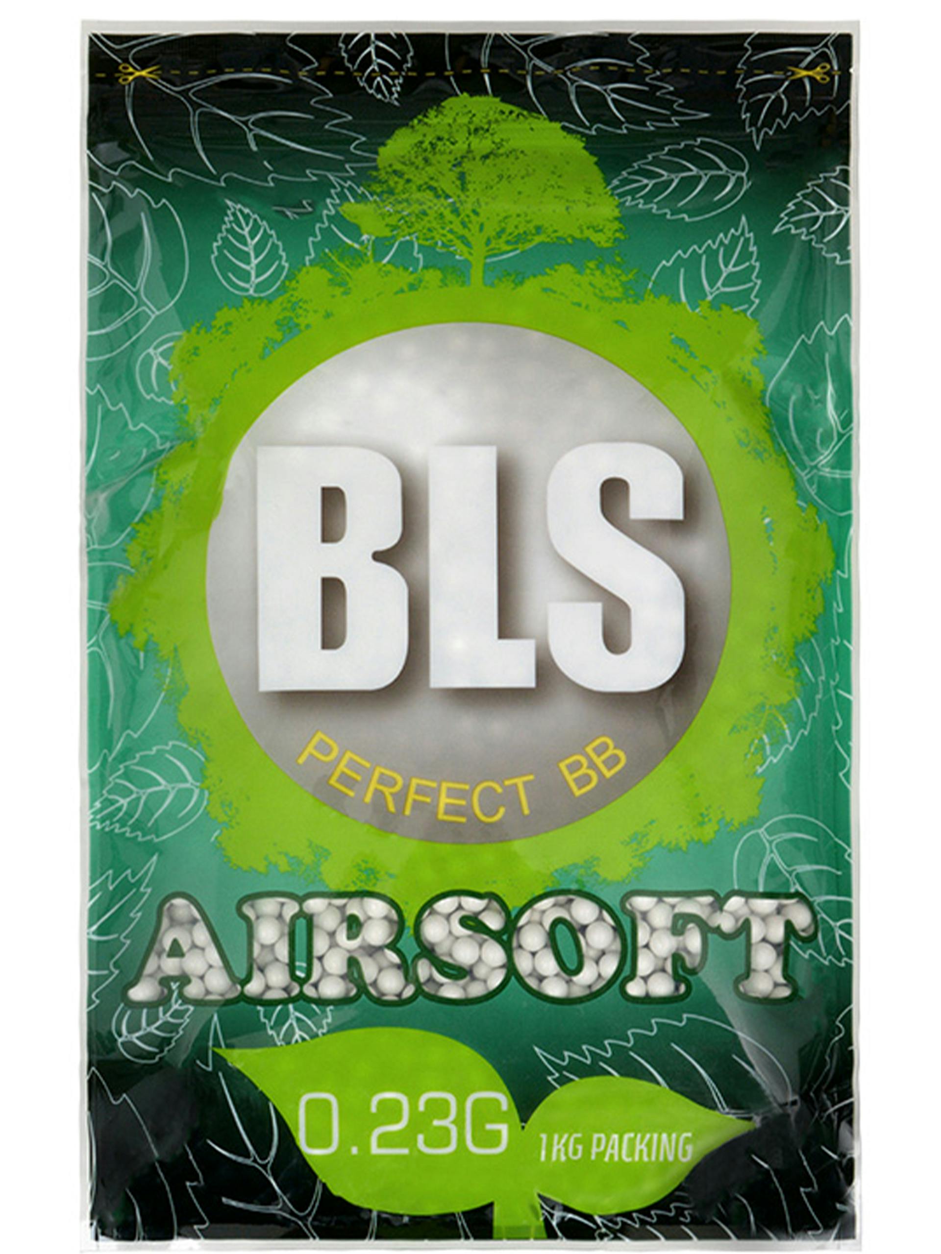 BLS 0.23g 6mm Perfect BIO BBs; 1KG Bag