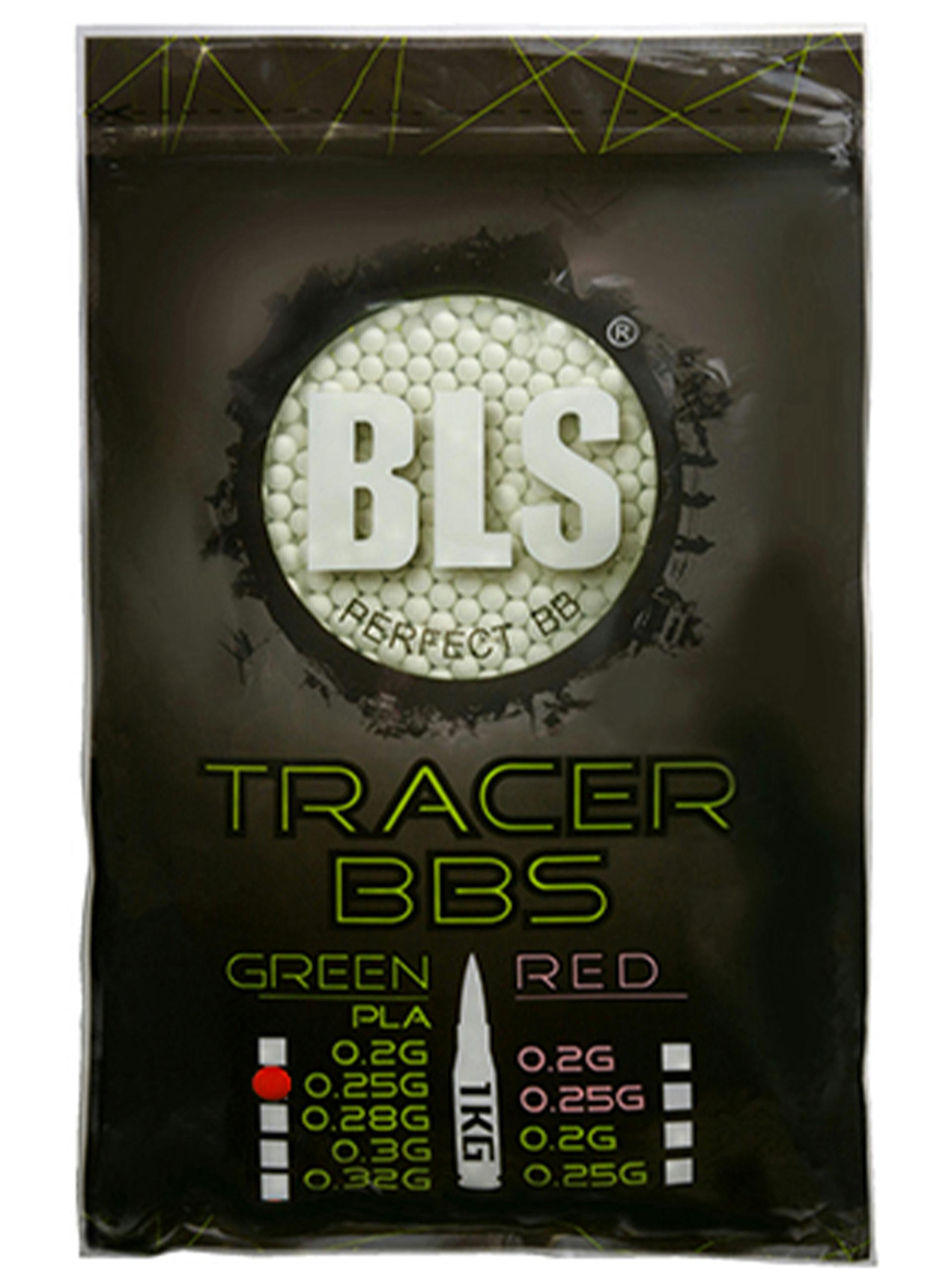 BLS 0.25g 6mm Perfect Tracer BIO BBs