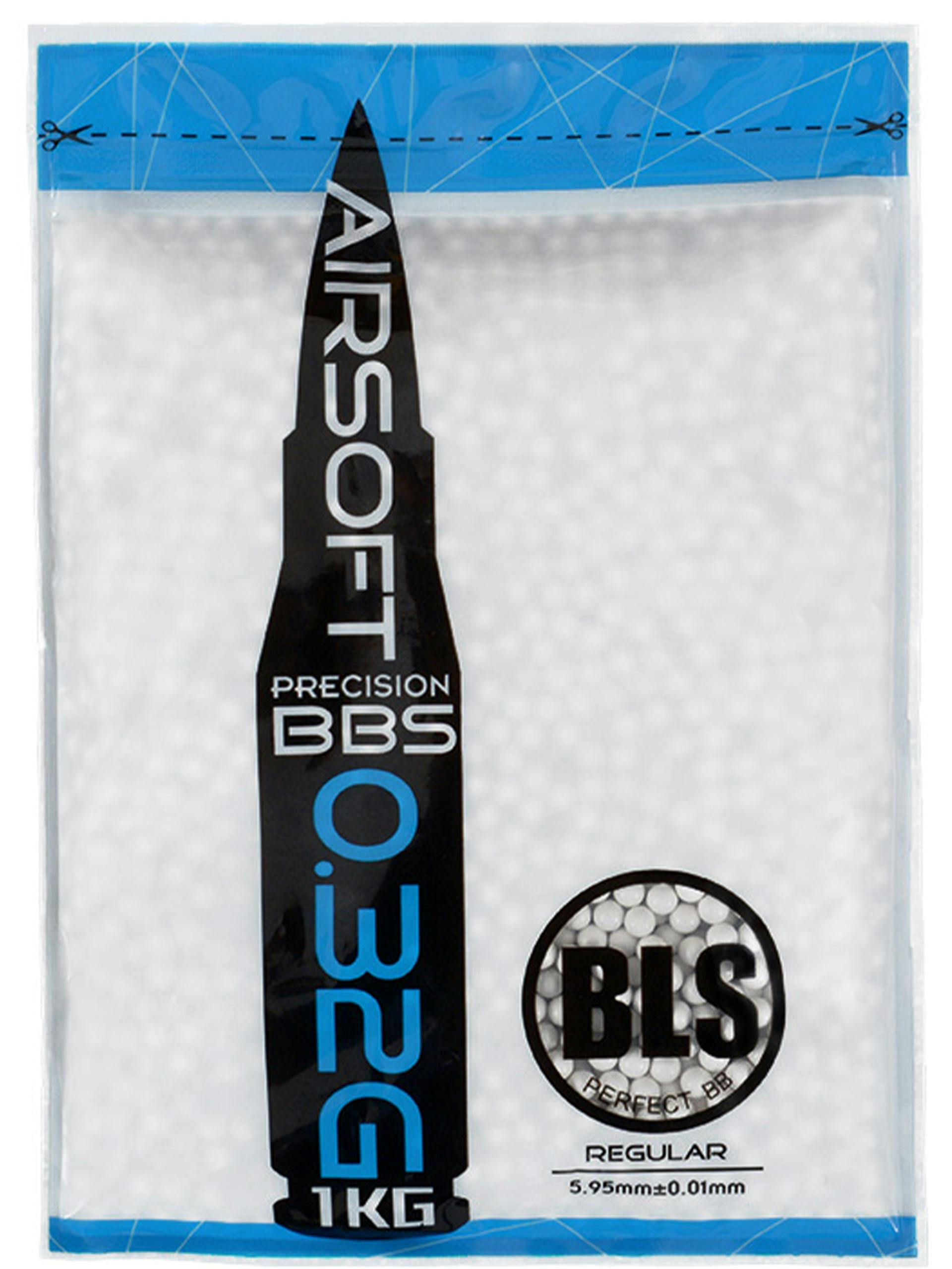 BLS 0.32g Airsoft Precision BBs; 1KG Bag