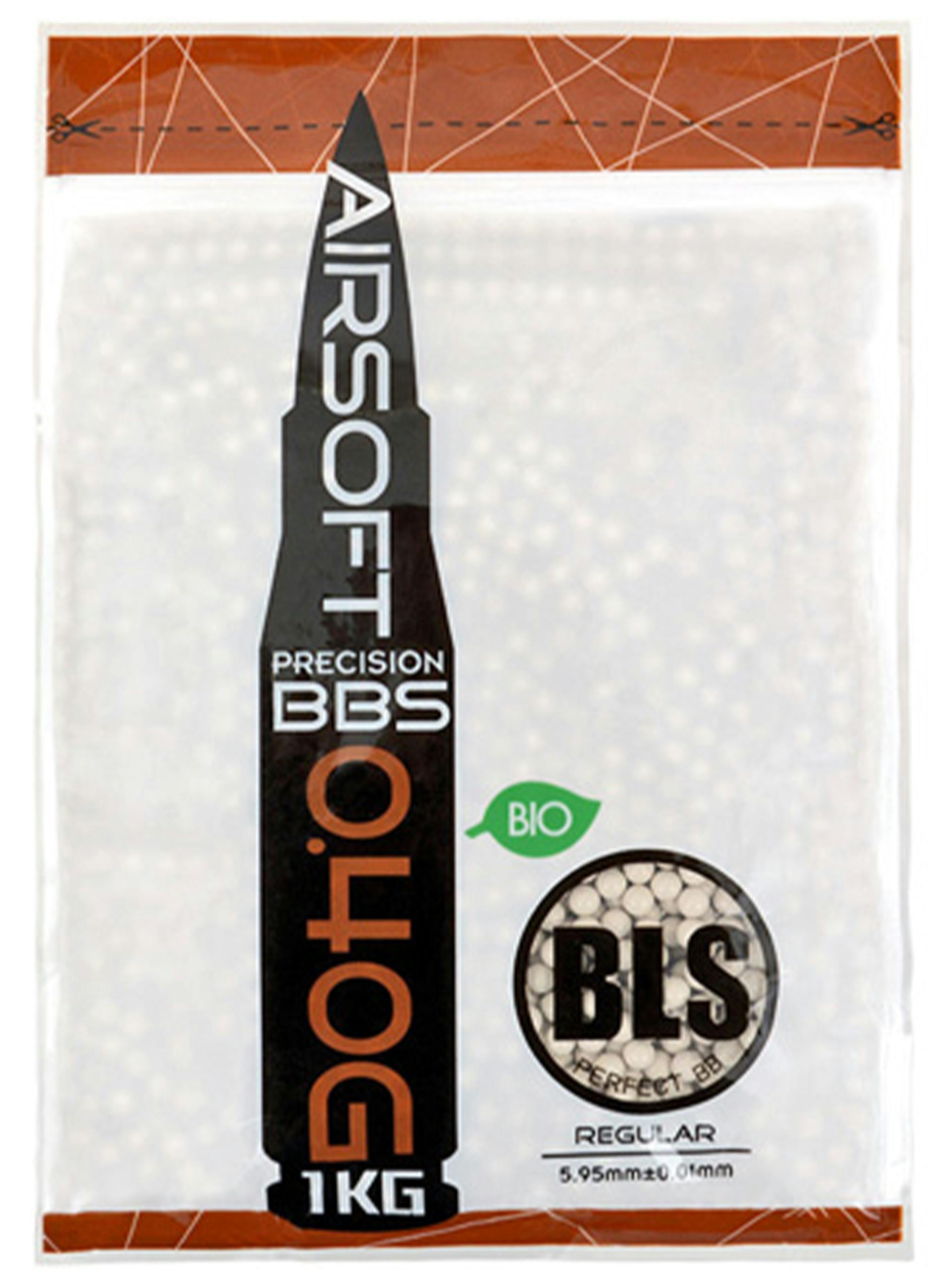 BLS 0.40g Airsoft Precision BBs; BIO