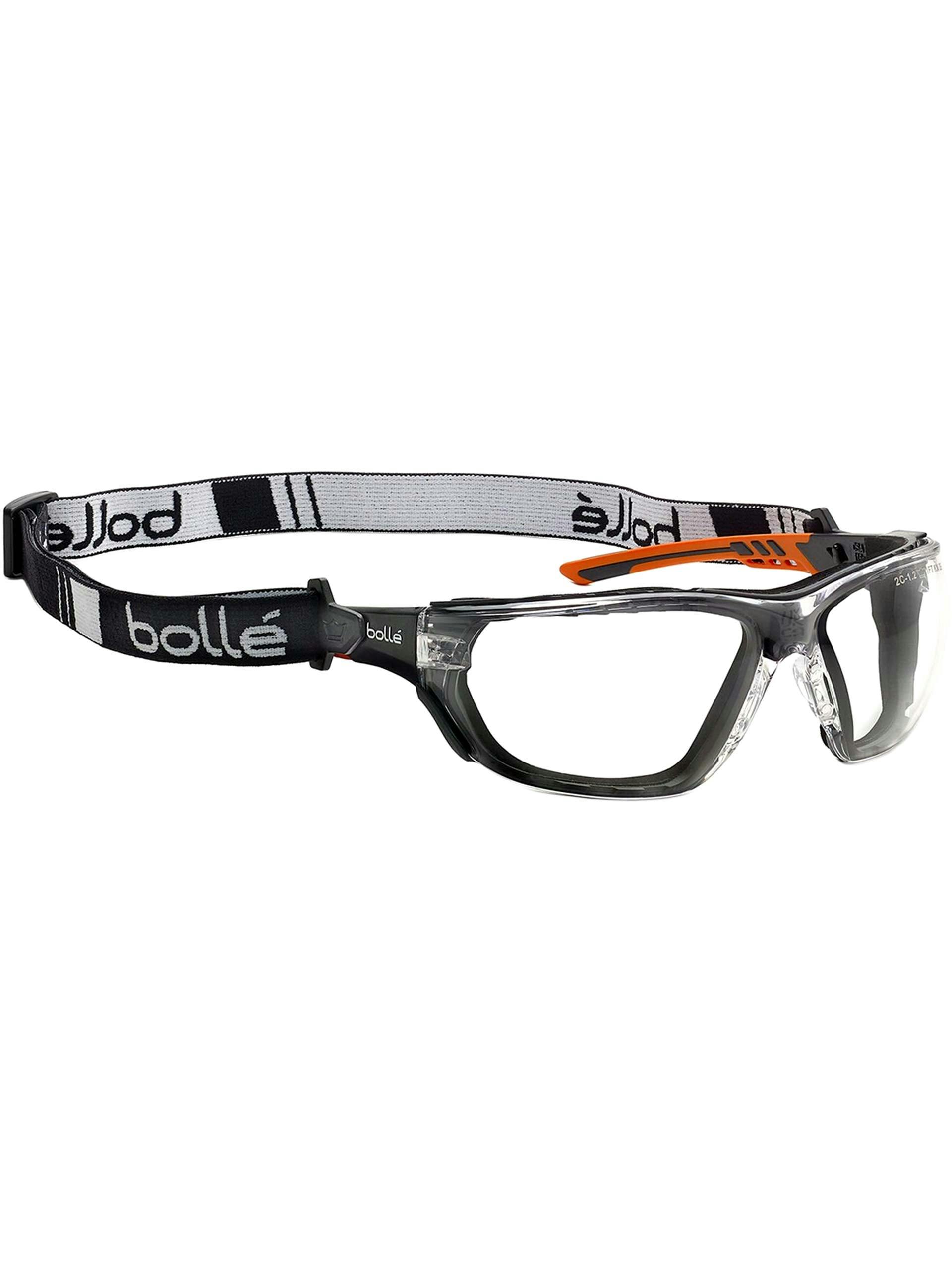 Bollé Safety NESS+ Assembled Glasses/Goggles w/Gasket & Strap