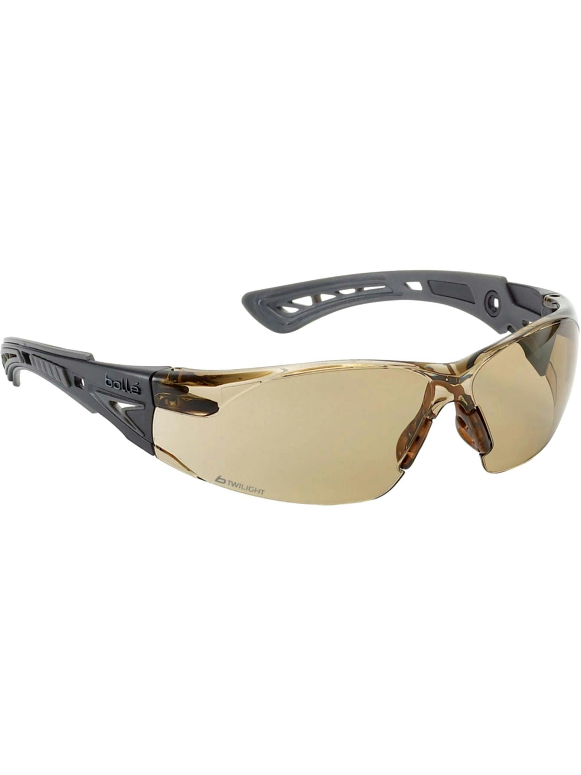 Bollé Safety RUSH+ Safety Glasses; Bronze Tint