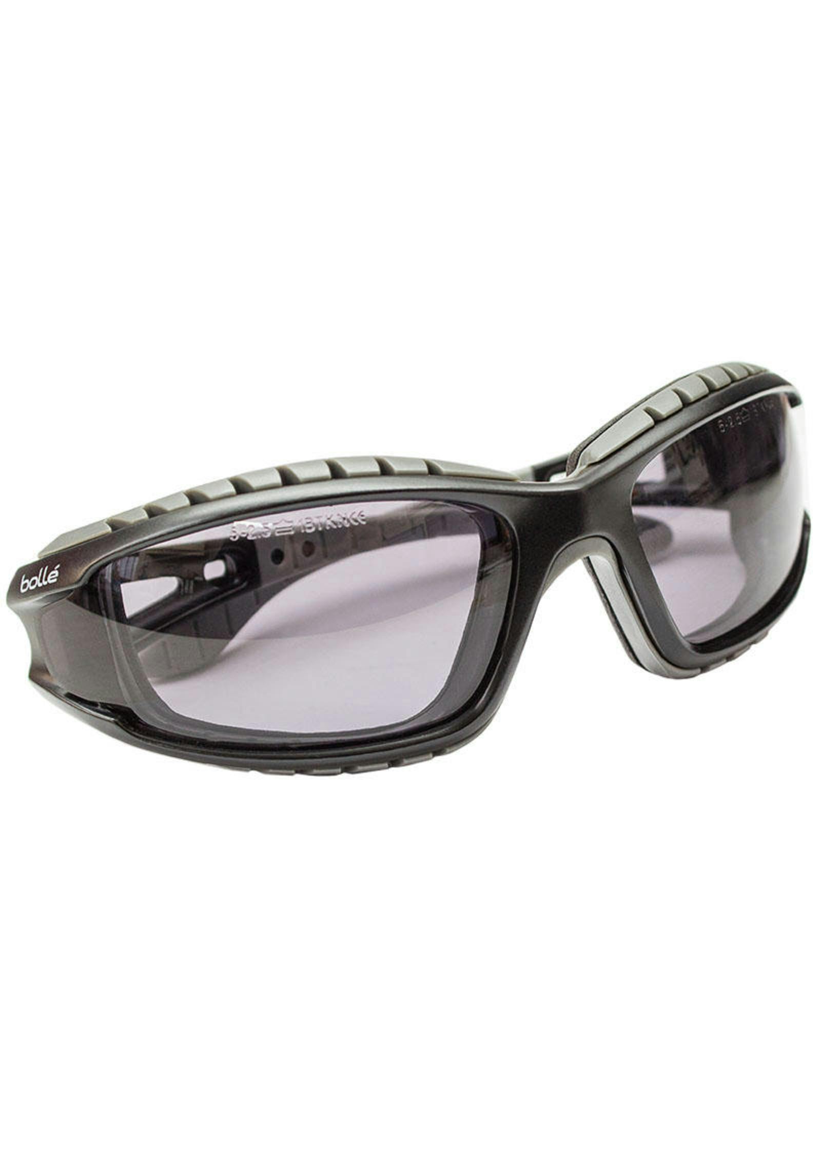 Bollé Safety Tracker Platinum Smoked Airsoft Safety Glasses