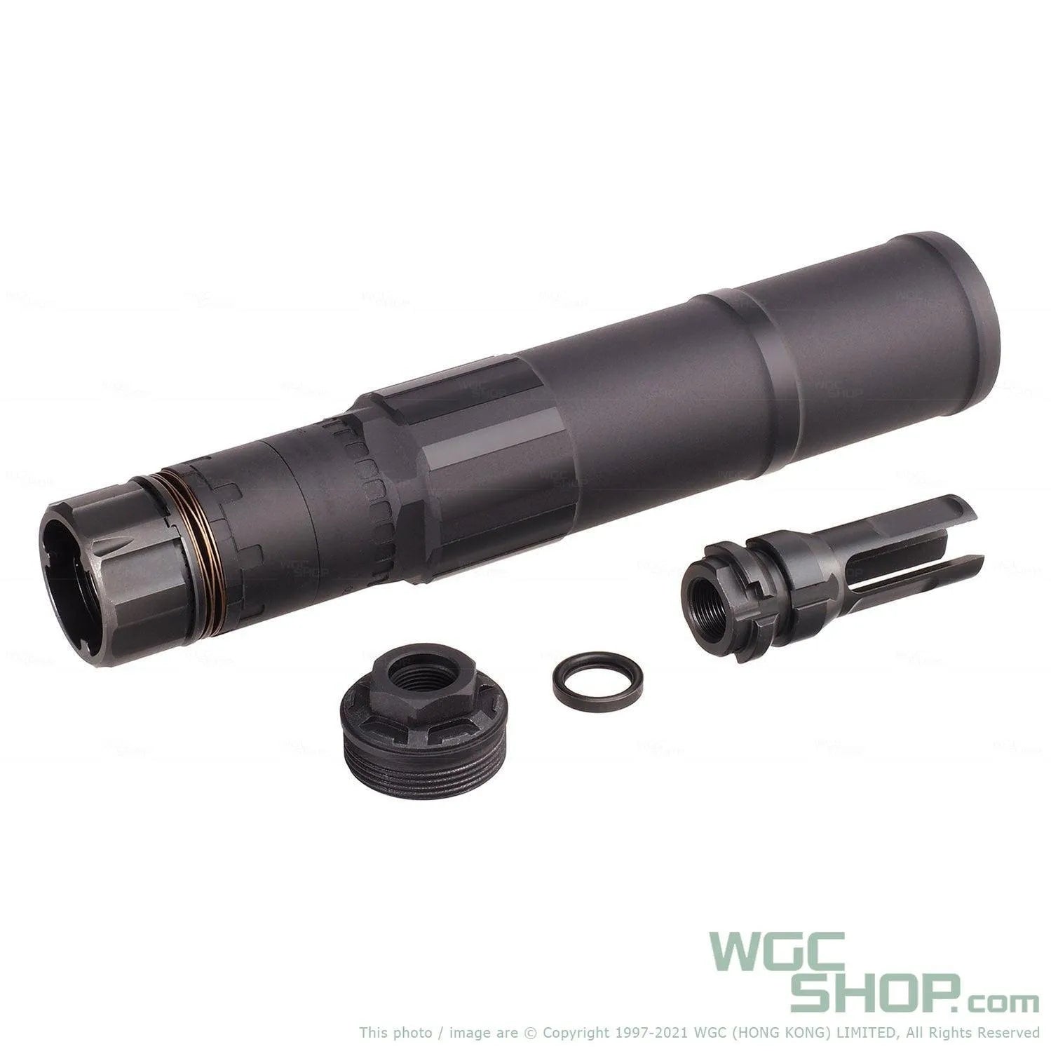 AIRSOFT ARTISAN  CGS QD Dummy Barrel Extension with 14MM CCW DA Flash Hider