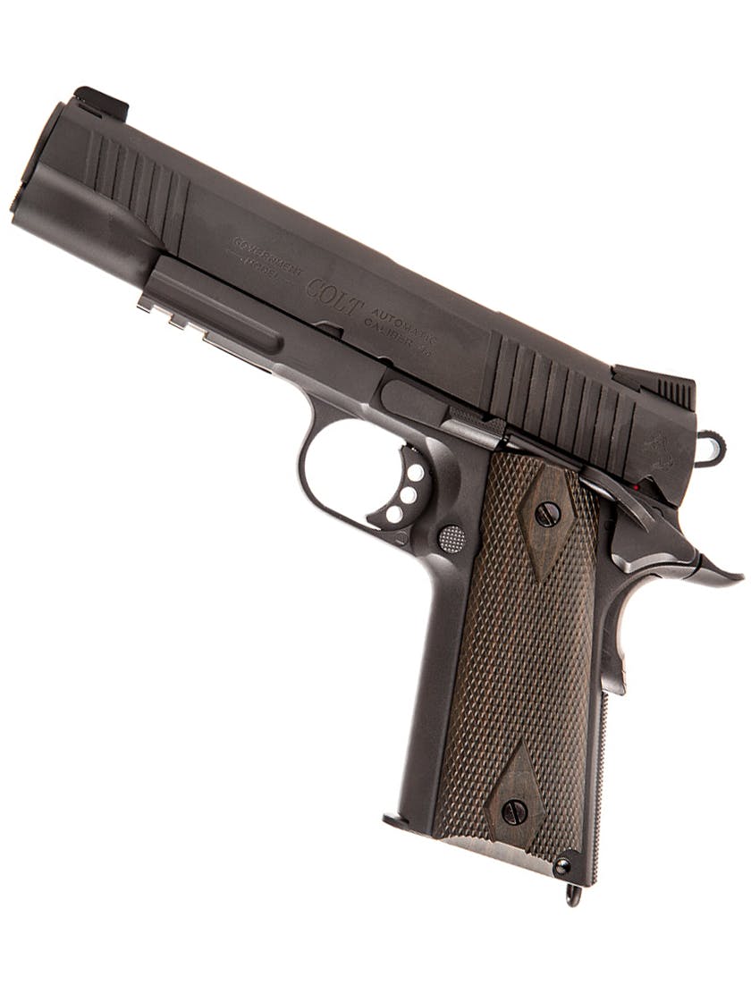 Cybergun Rail Gun Series Colt 1911 CO2 Blowback Pistol