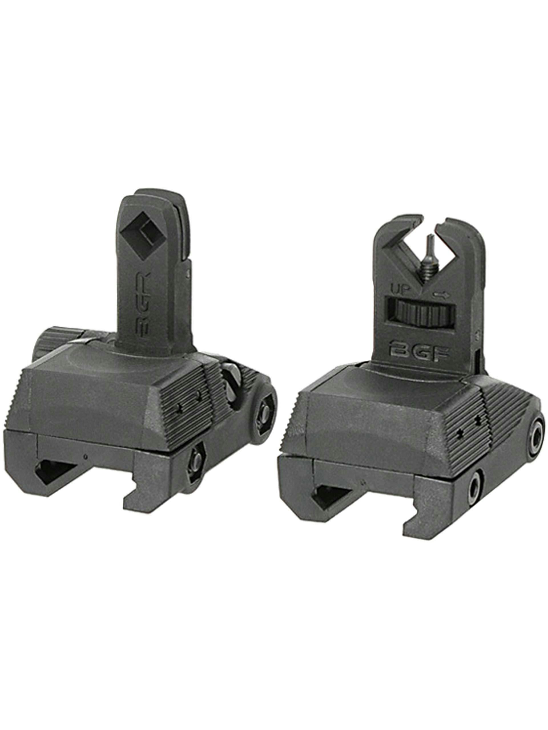 CYMA Polymer Flip-Up Iron Sight Set For 20mm Picatinny Rail